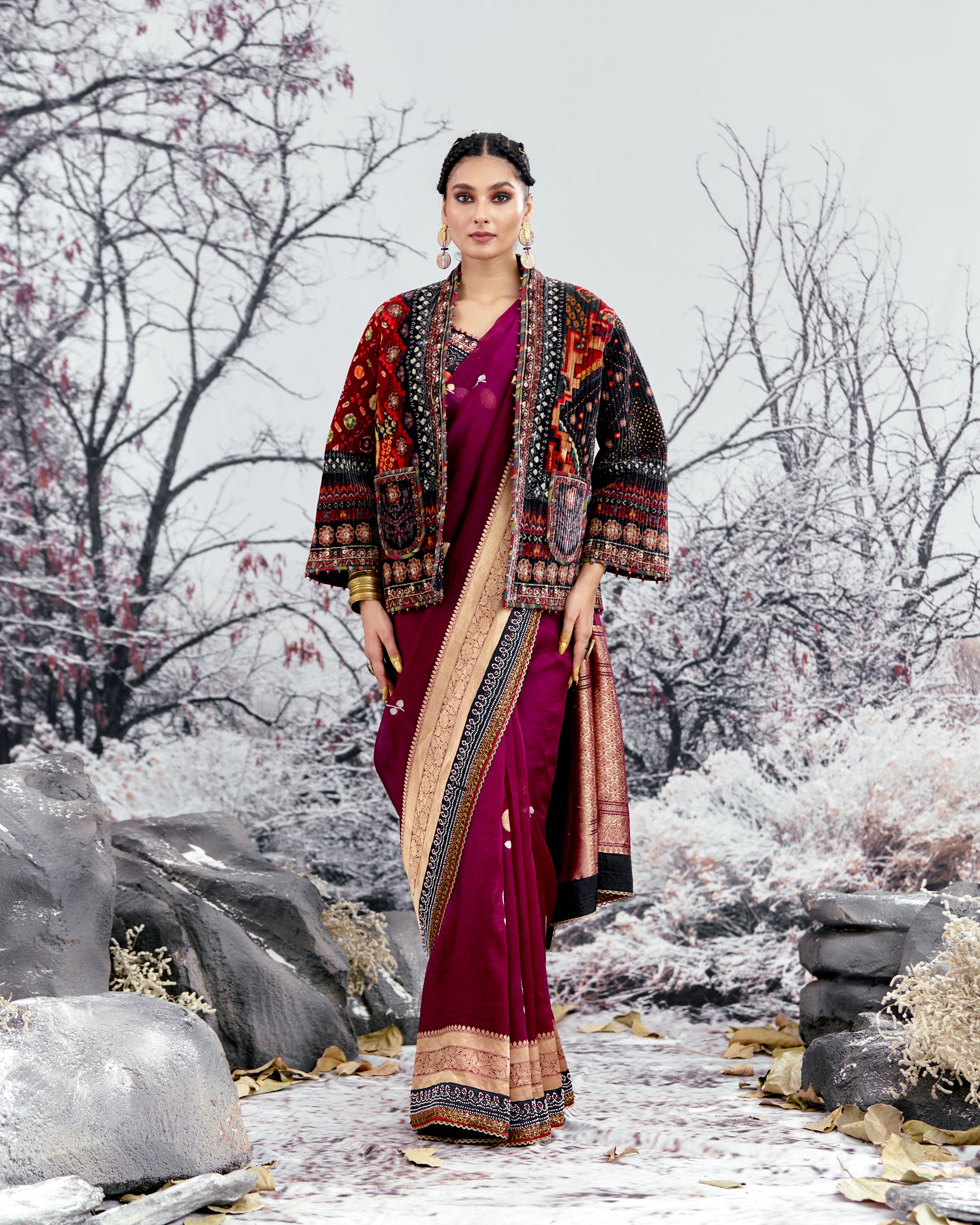 Tijori : Quilla - Red/Black
