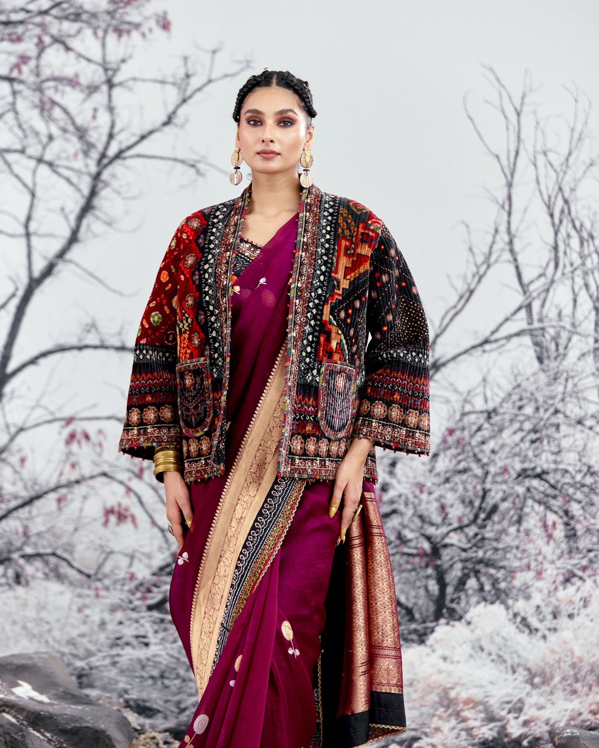 Tijori : Quilla - Red/Black
