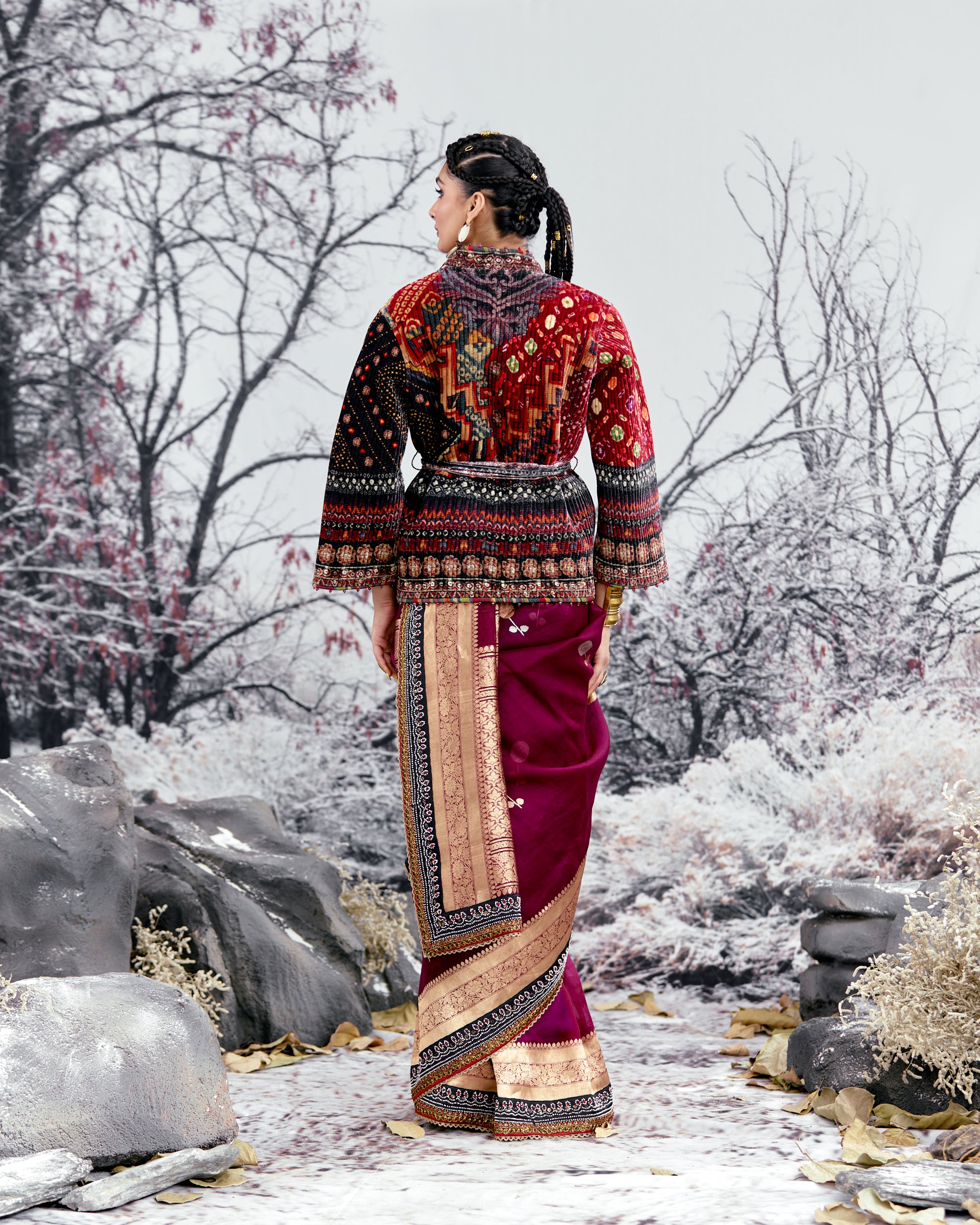 Tijori : Quilla - Red/Black