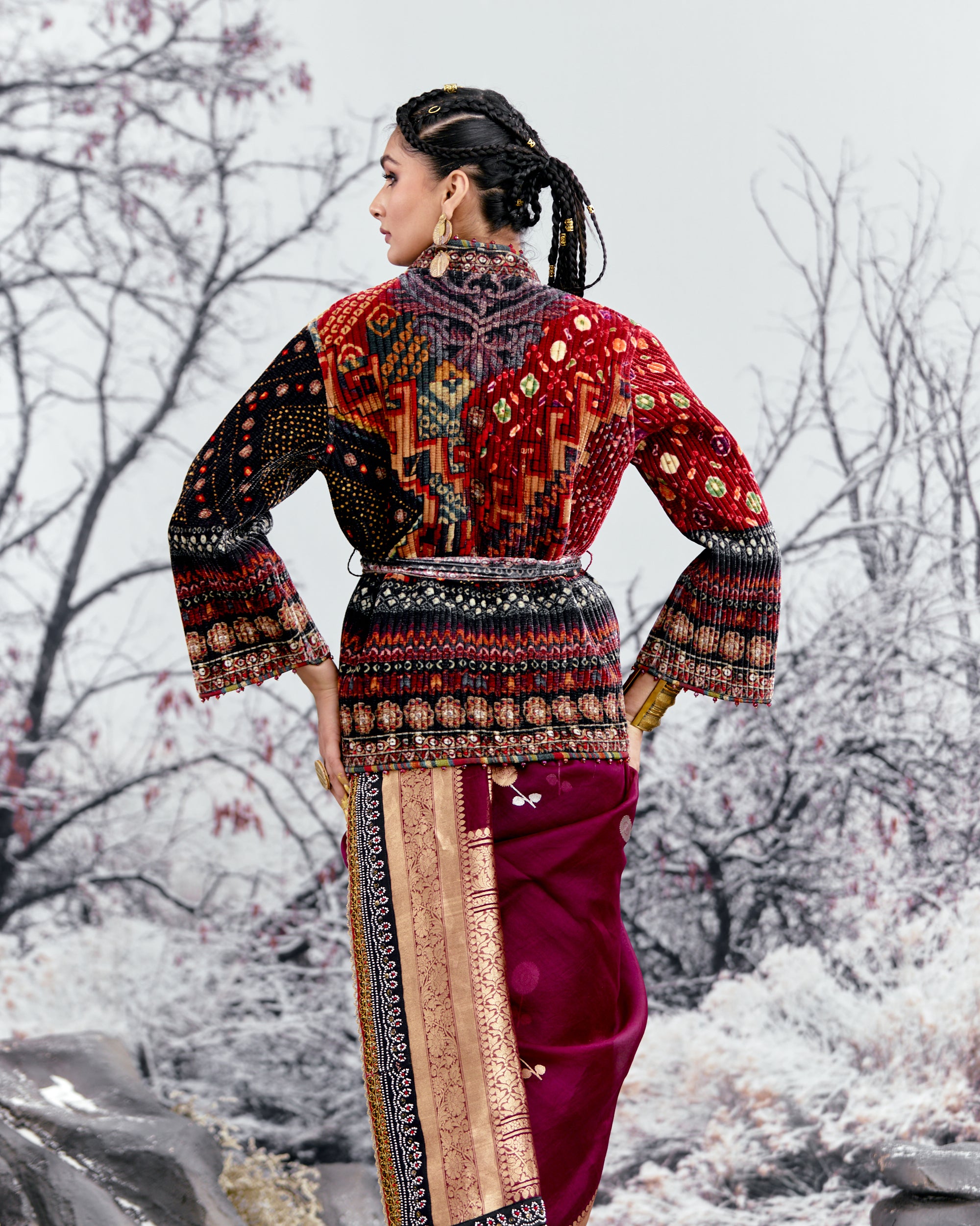 Tijori : Quilla - Red/Black