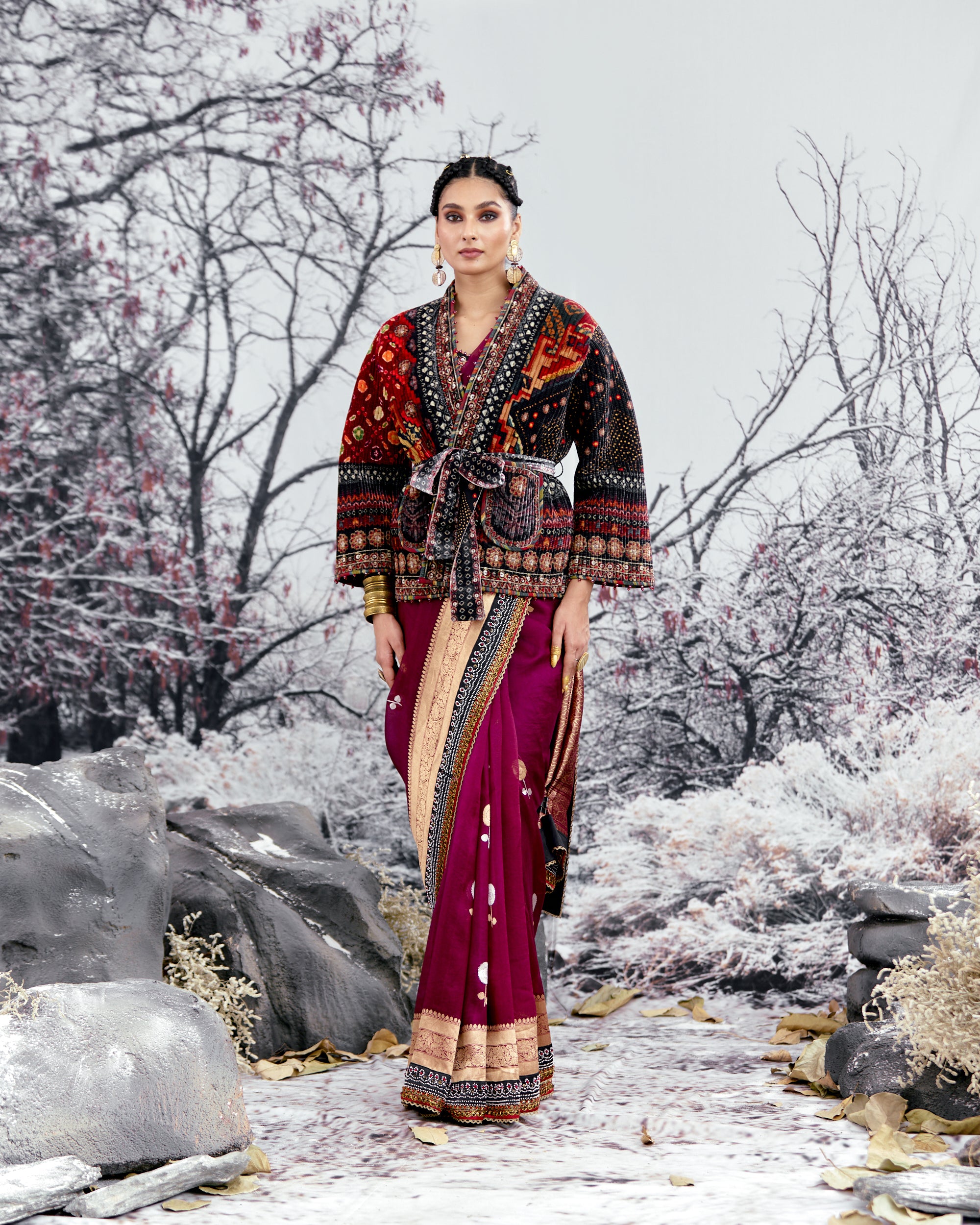 Tijori : Quilla - Red/Black