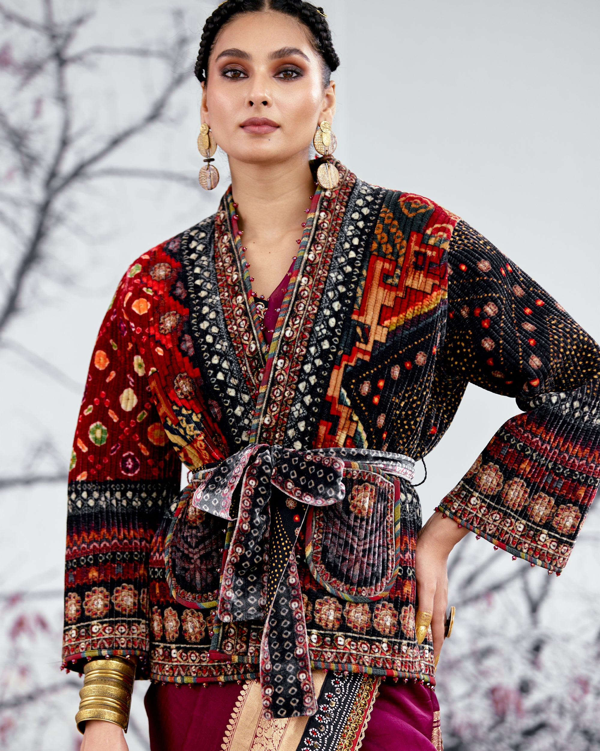 Tijori : Quilla - Red/Black