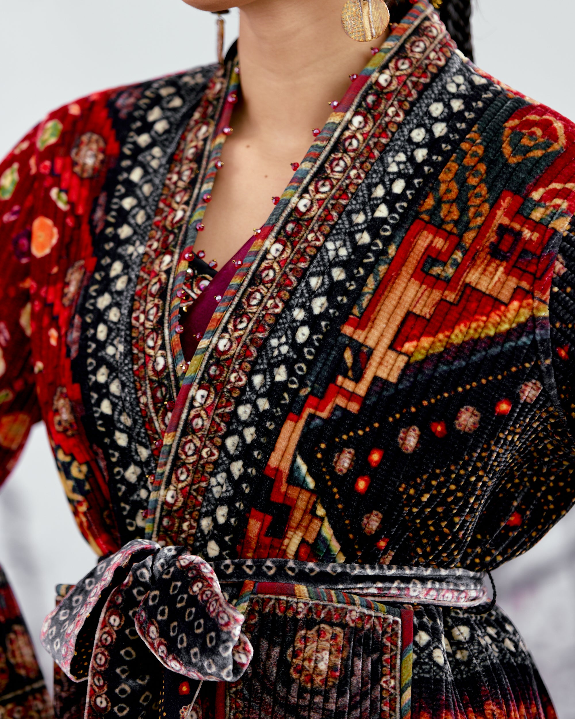 Tijori : Quilla - Red/Black