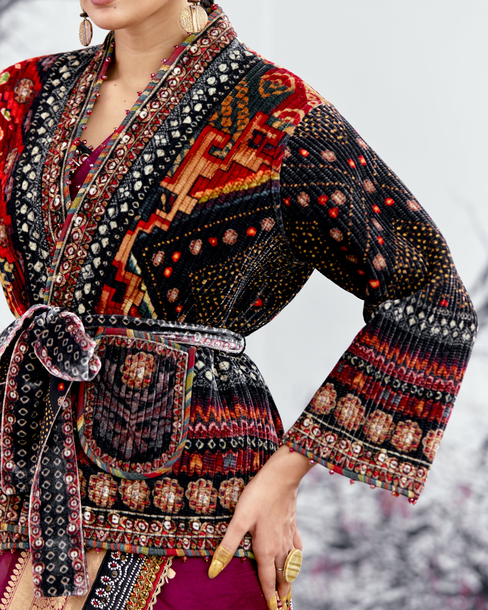 Tijori : Quilla - Red/Black