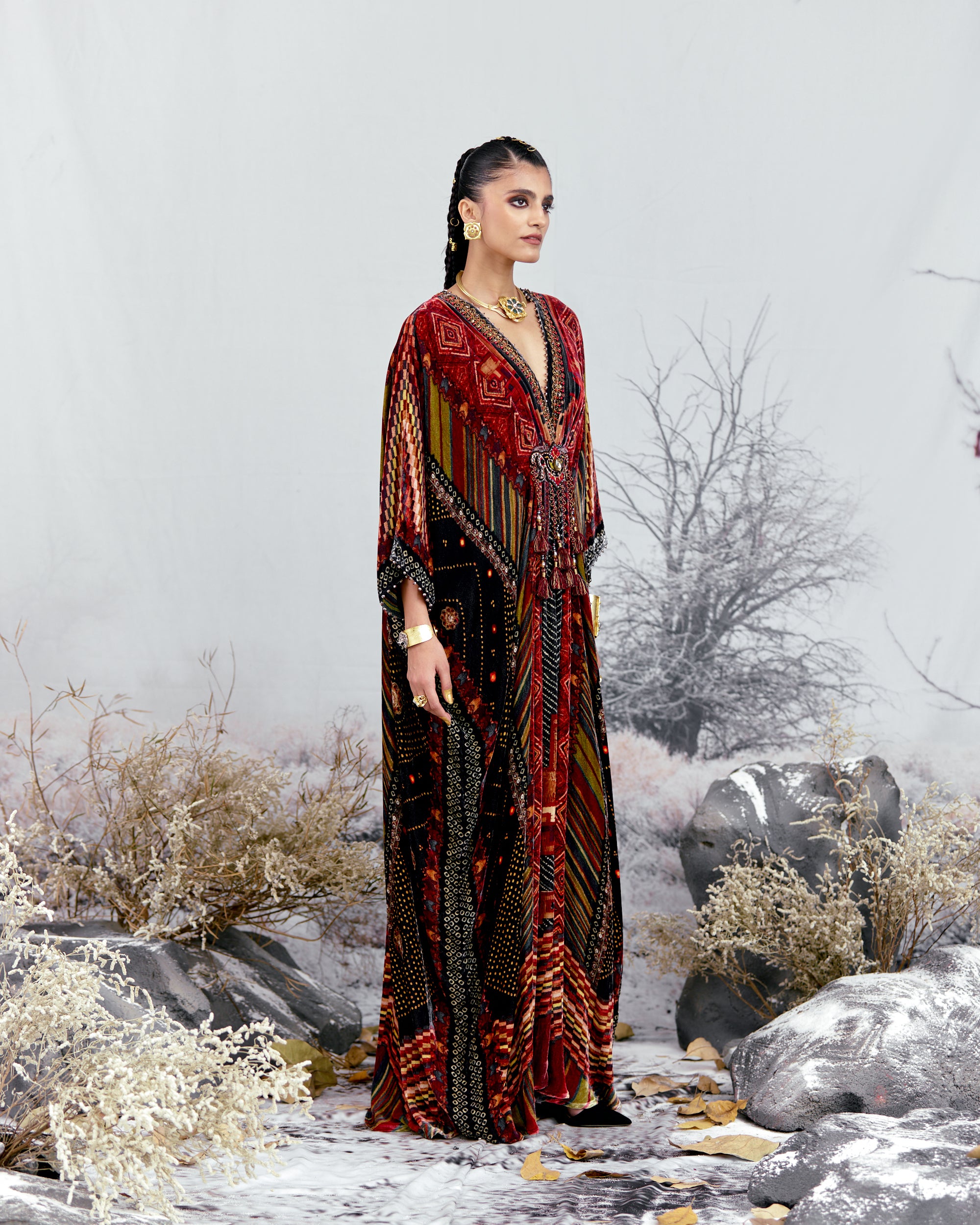 Tijori : Imama - Red/Black
