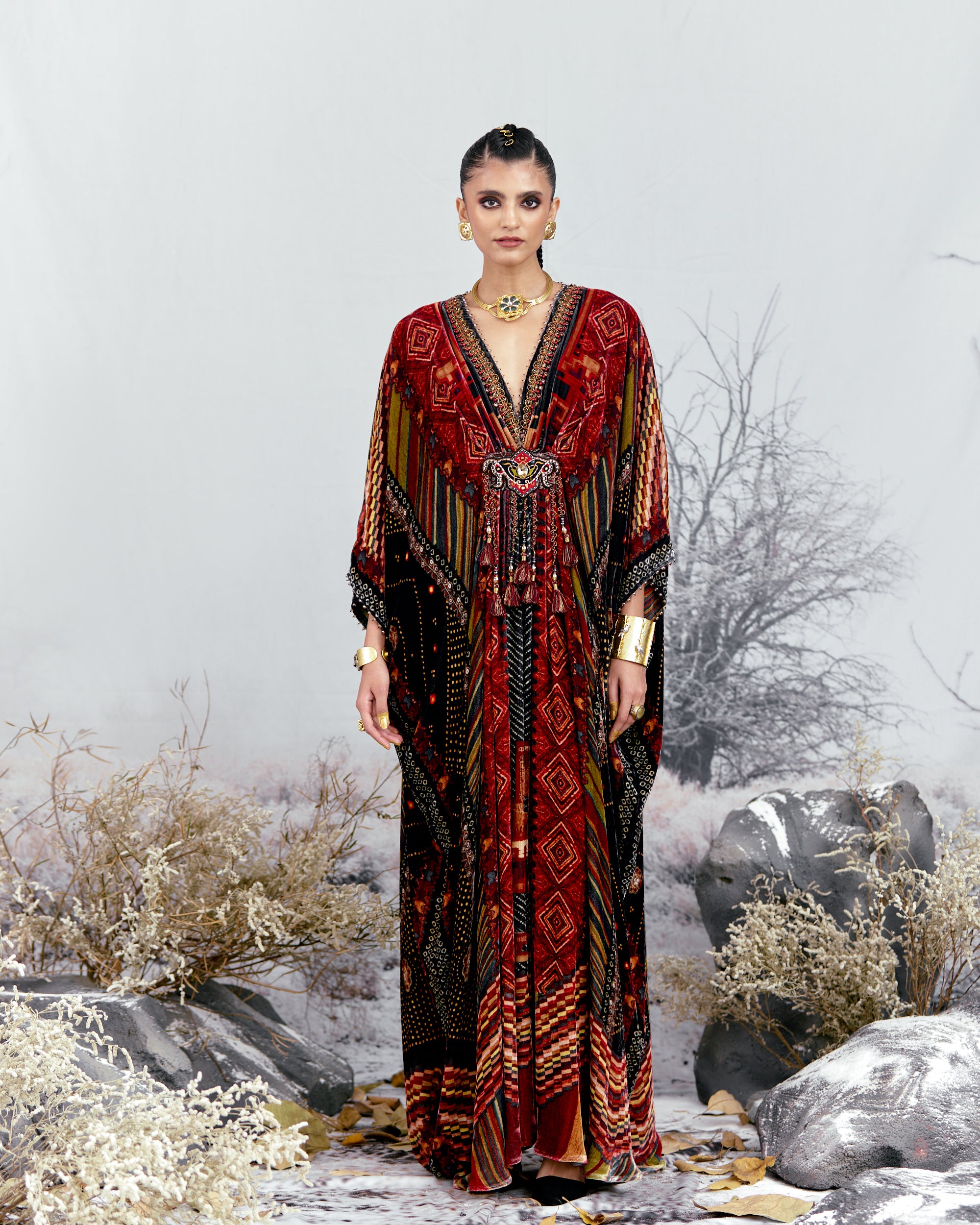 Tijori : Imama - Red/Black