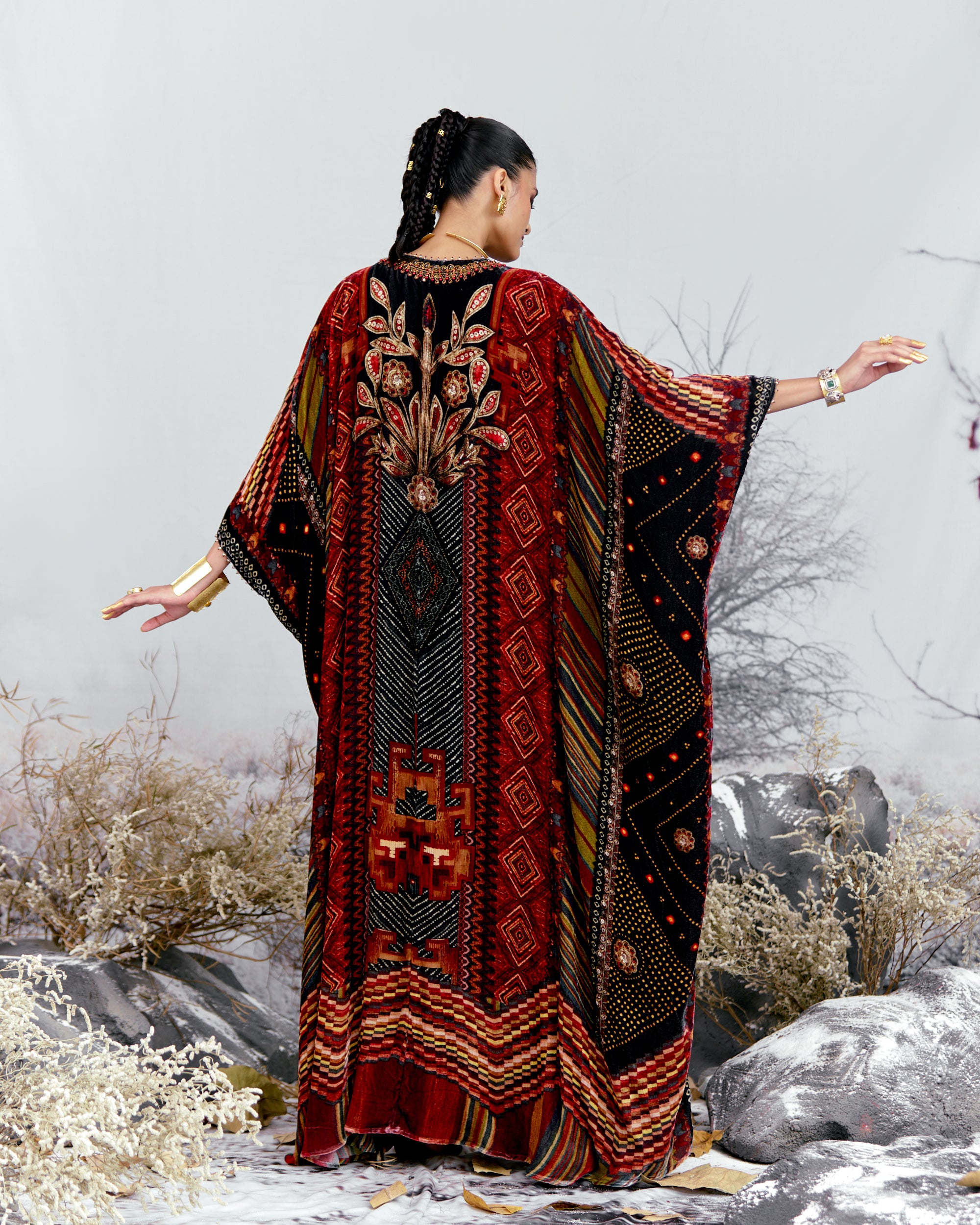 Tijori : Imama - Red/Black