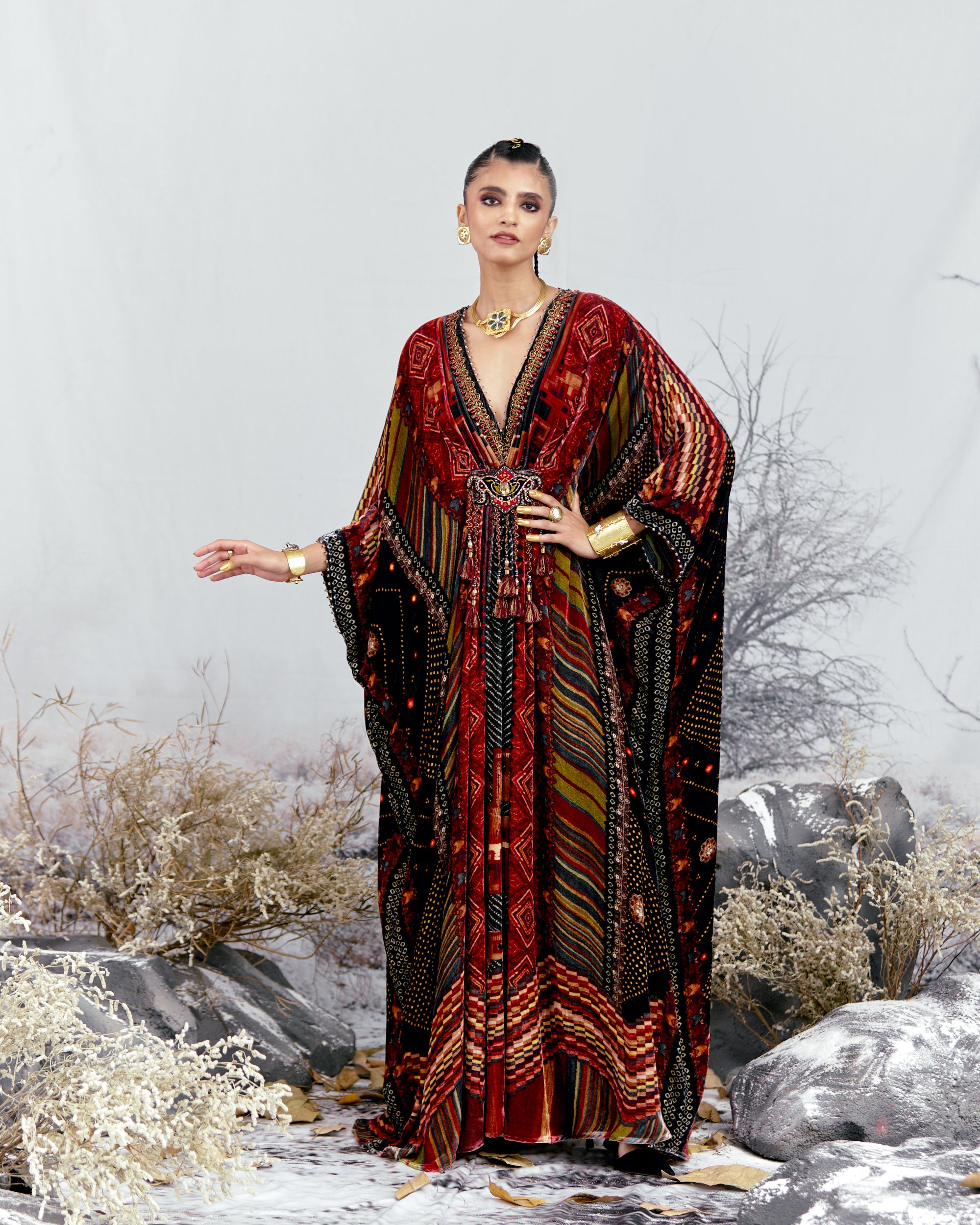 Tijori : Imama - Red/Black