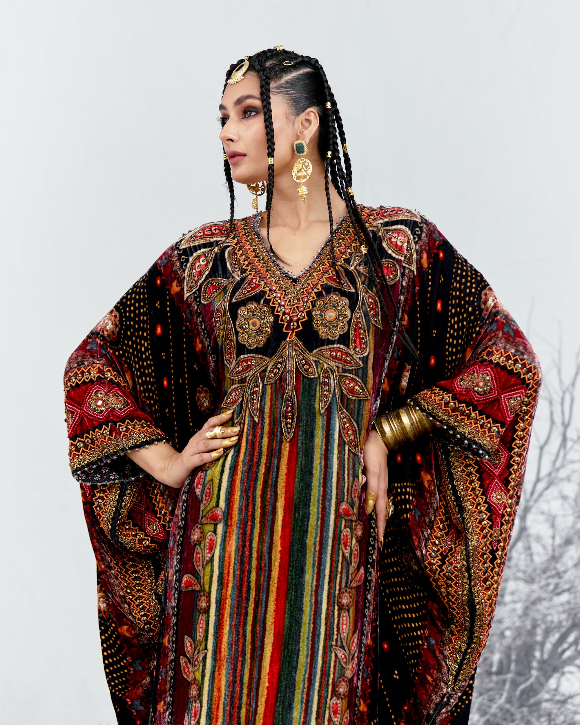 Tijori : Verusha - Black/Multi