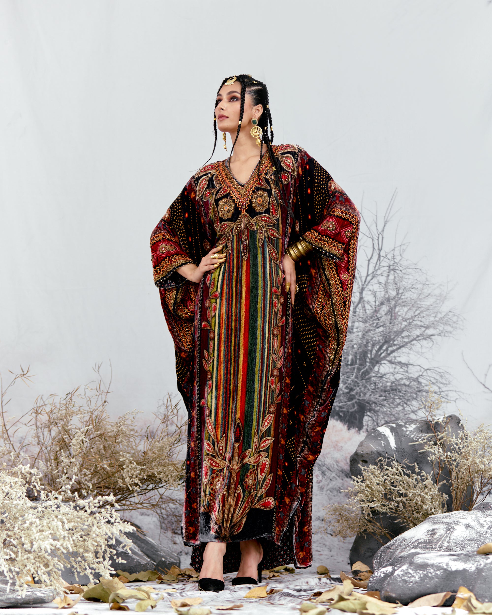 Tijori : Verusha - Black/Multi