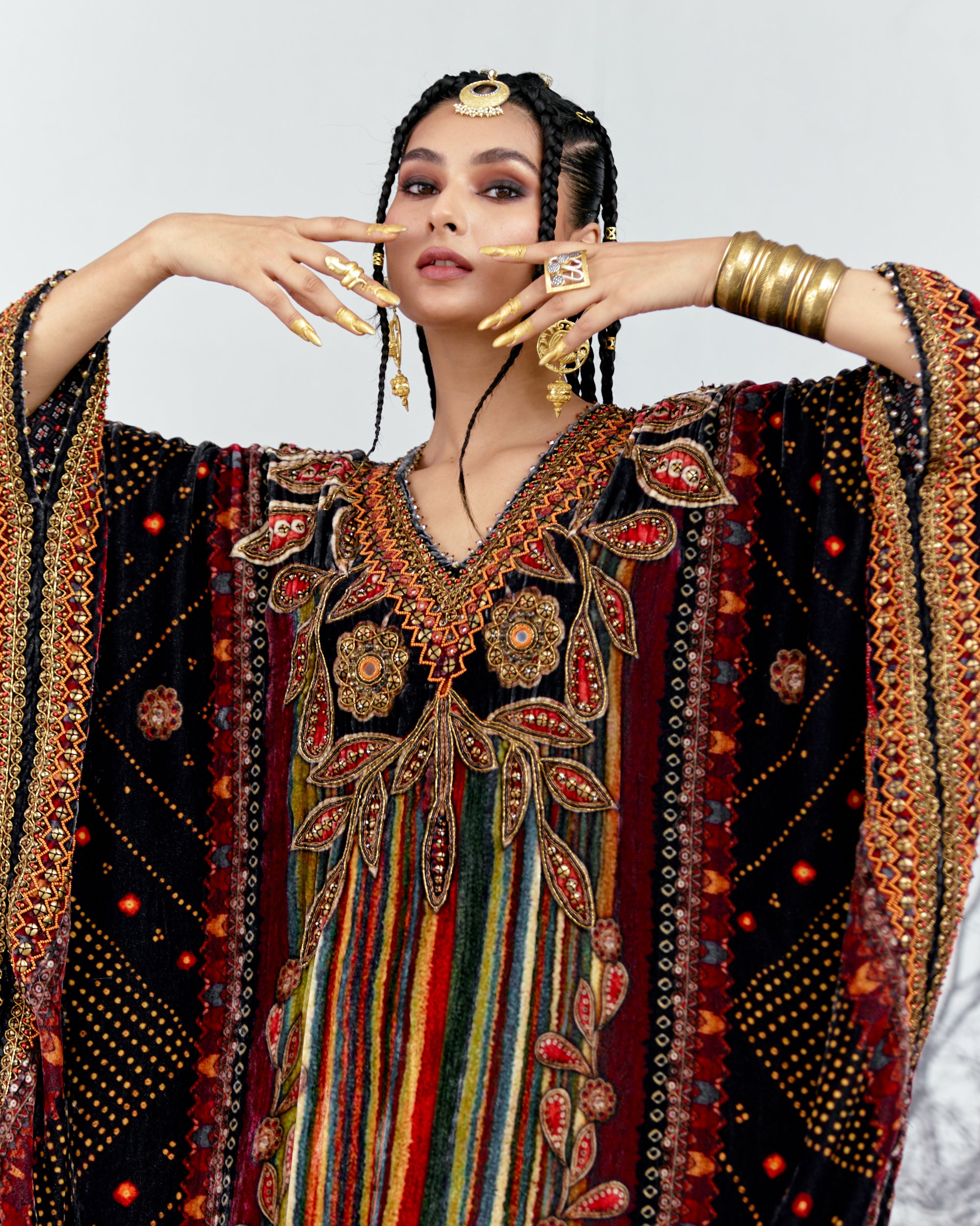 Tijori : Verusha - Black/Multi