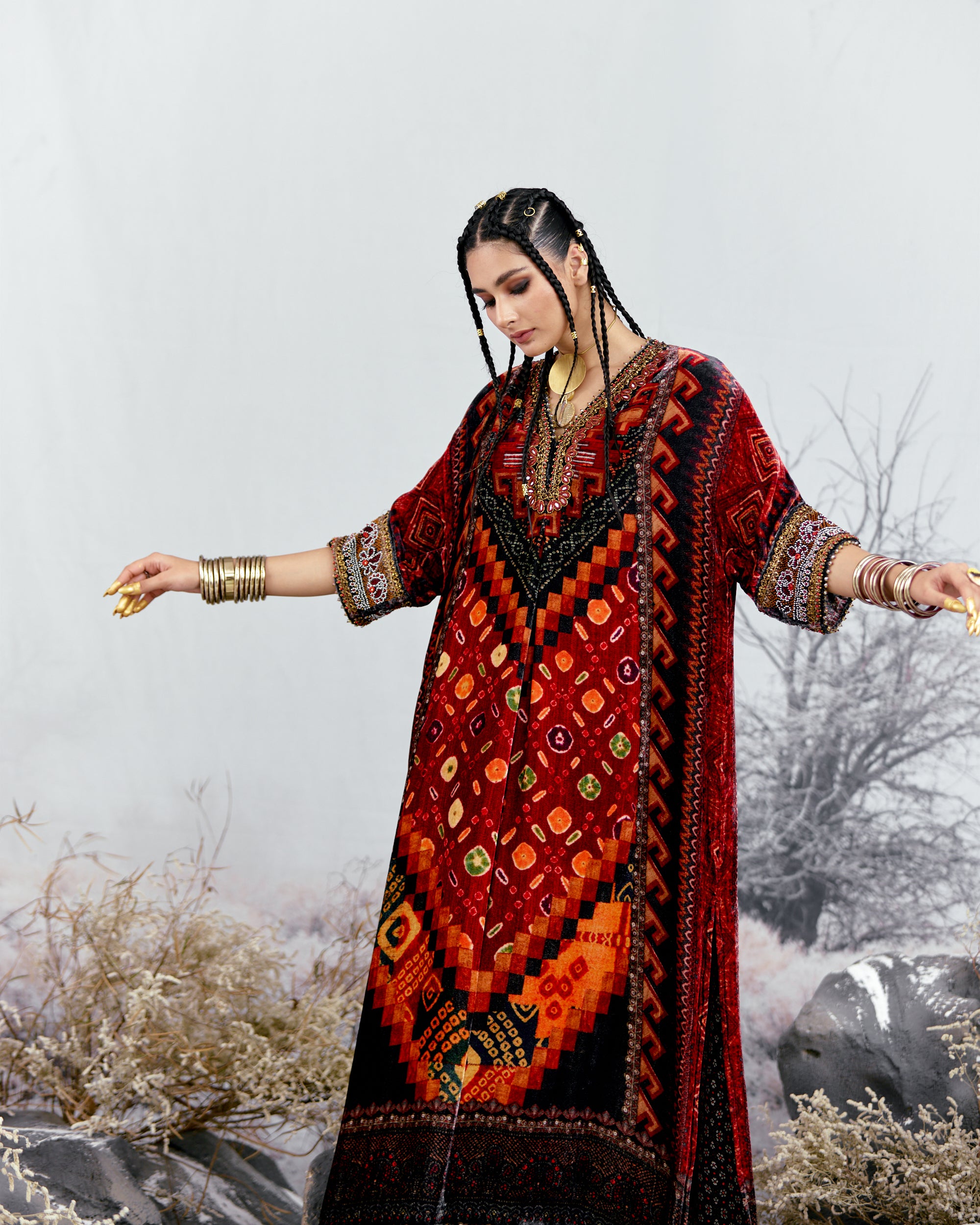 Tijori : Banera - Red/Rust