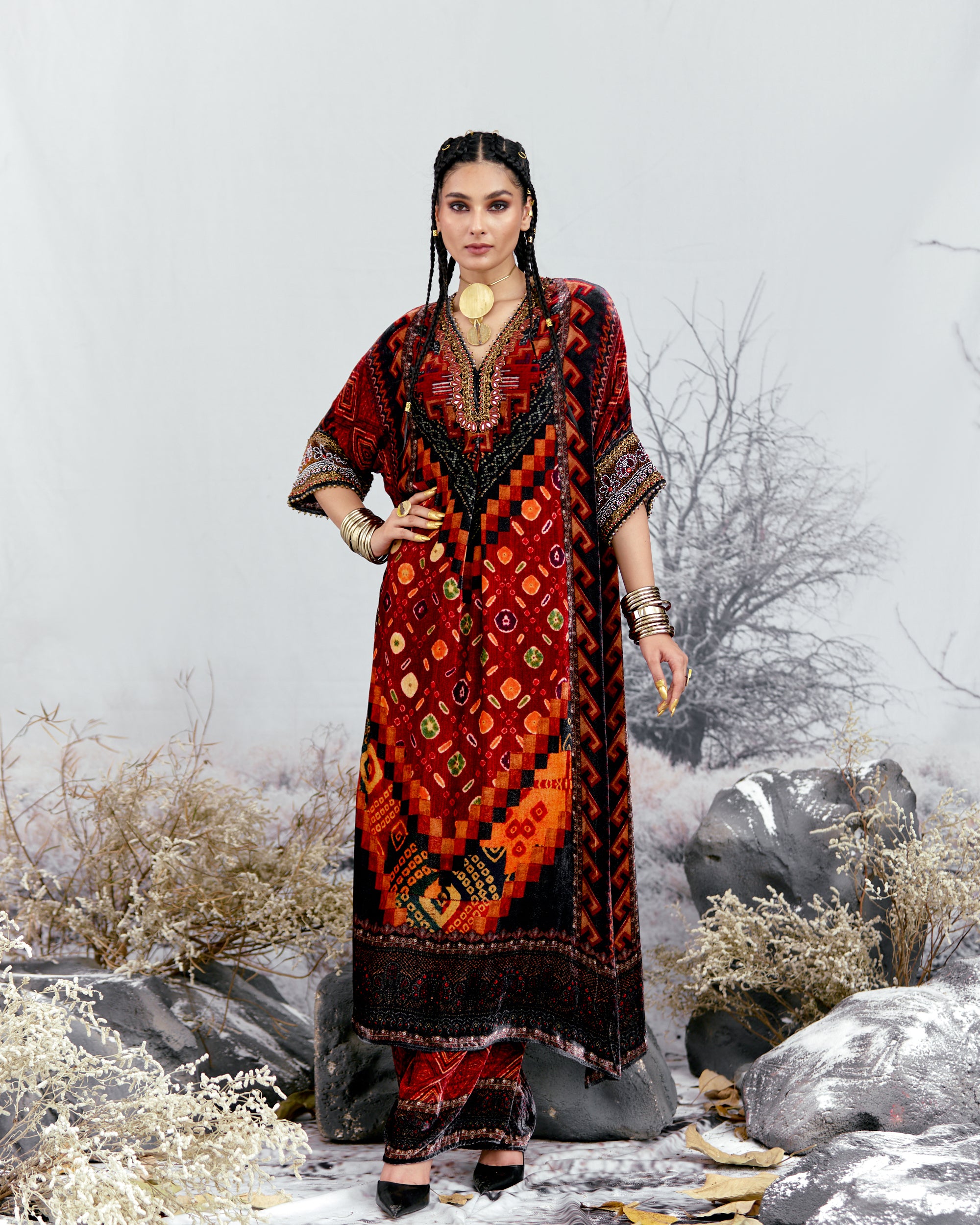 Tijori : Banera - Red/Rust