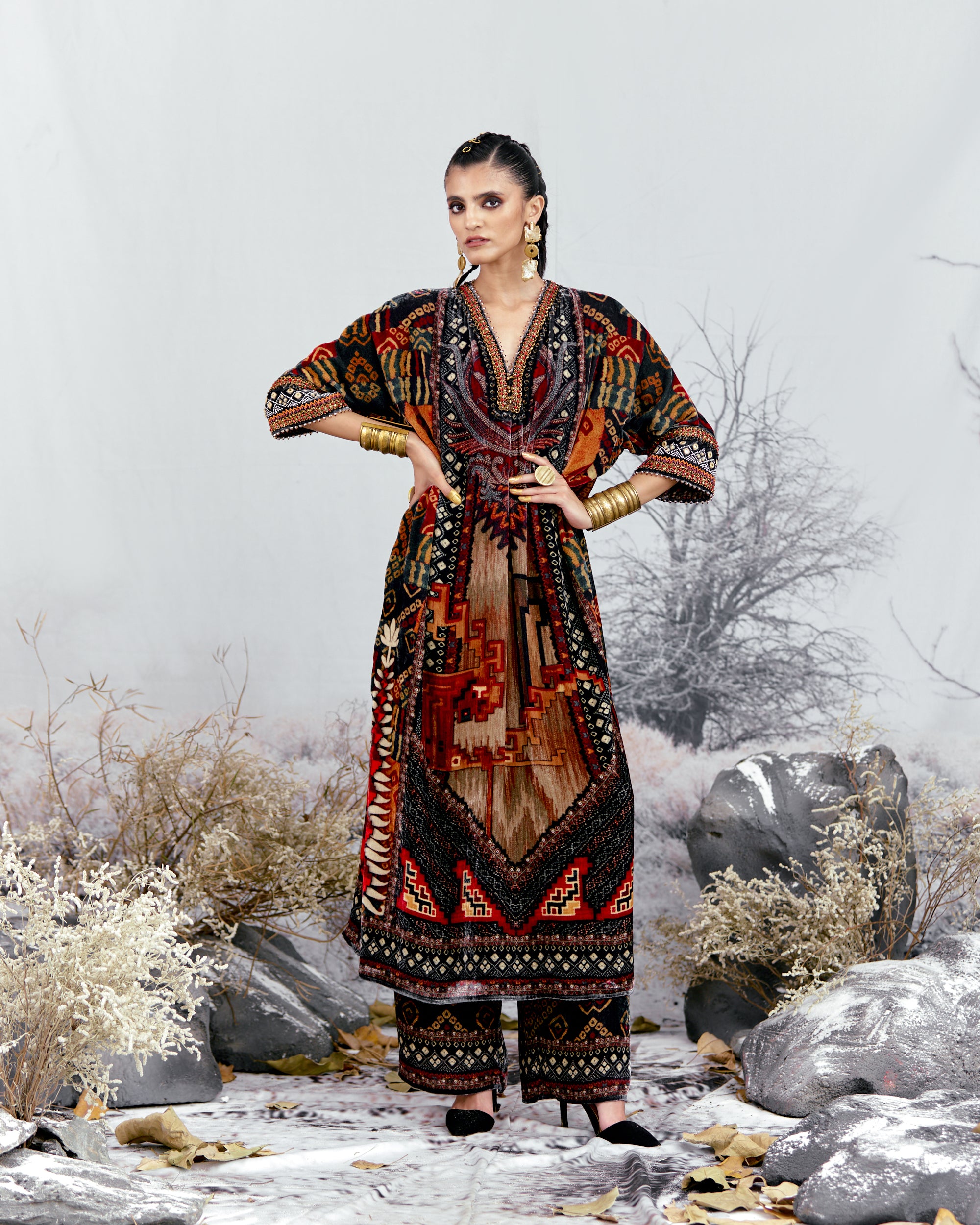 Tijori : Banera - Red/Black