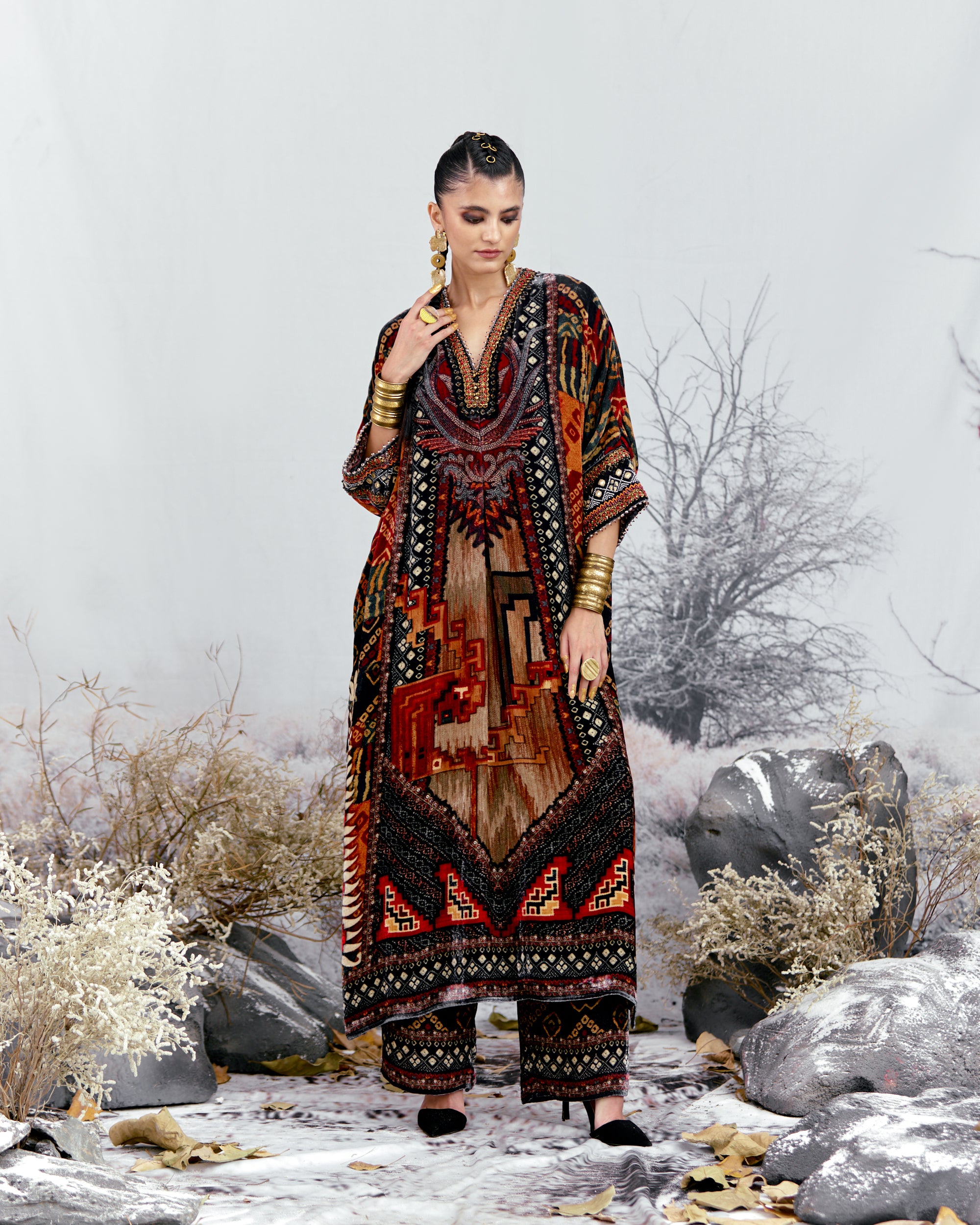 Tijori : Banera - Red/Black