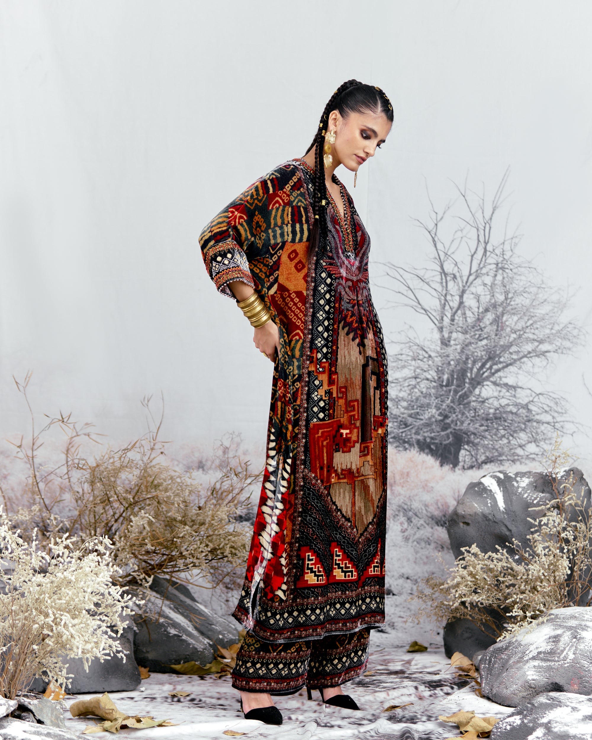 Tijori : Banera - Red/Black