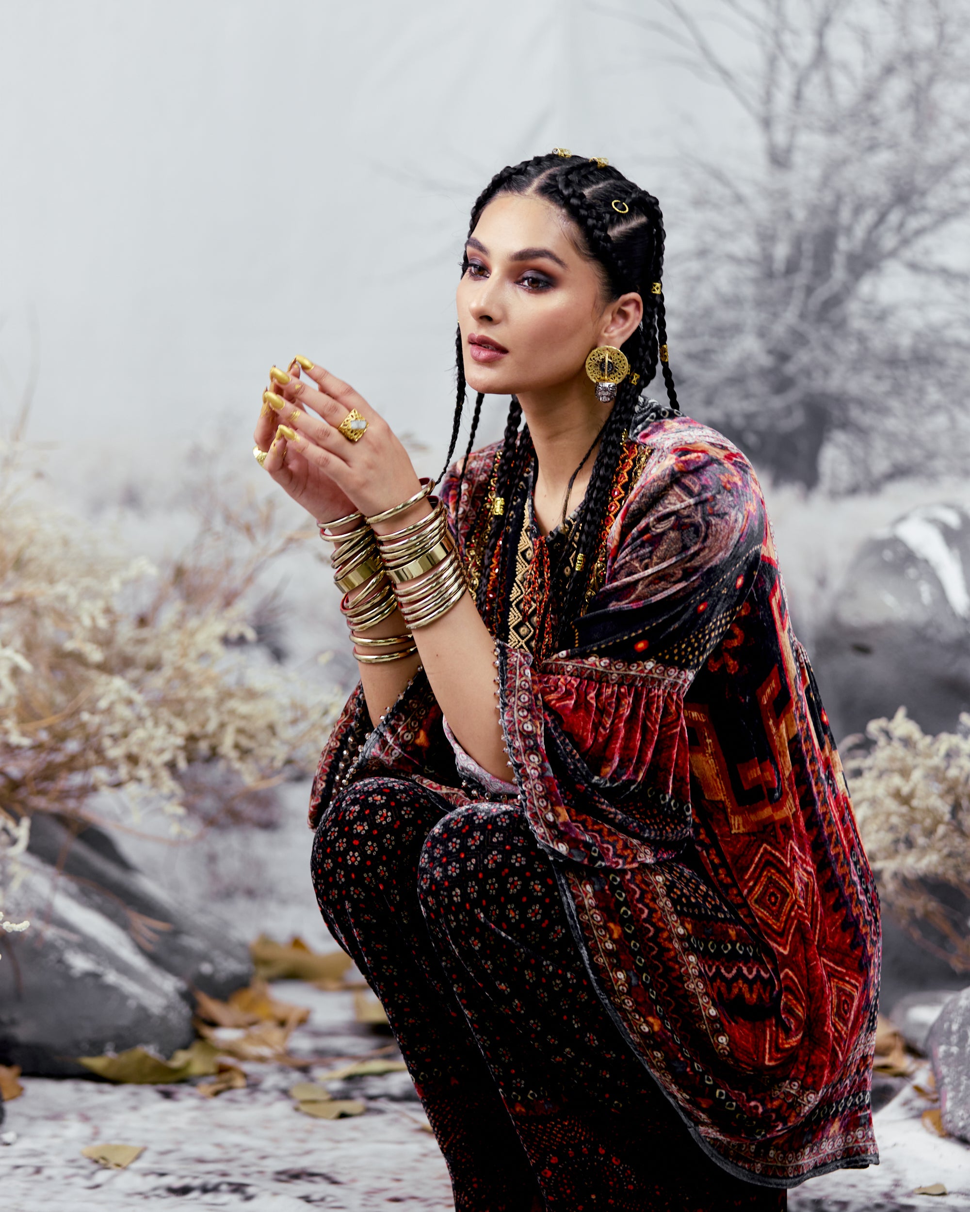 Tijori : Pankti - Black/Red