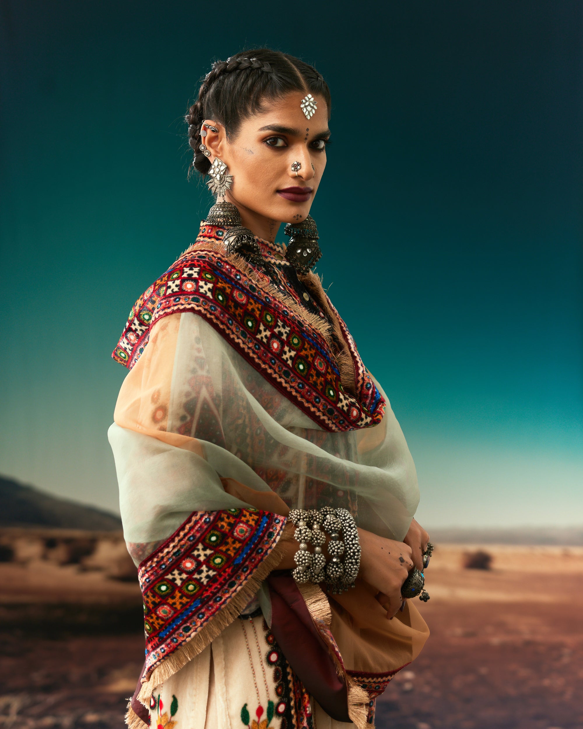 Kutch : Ghazala - Eggshell