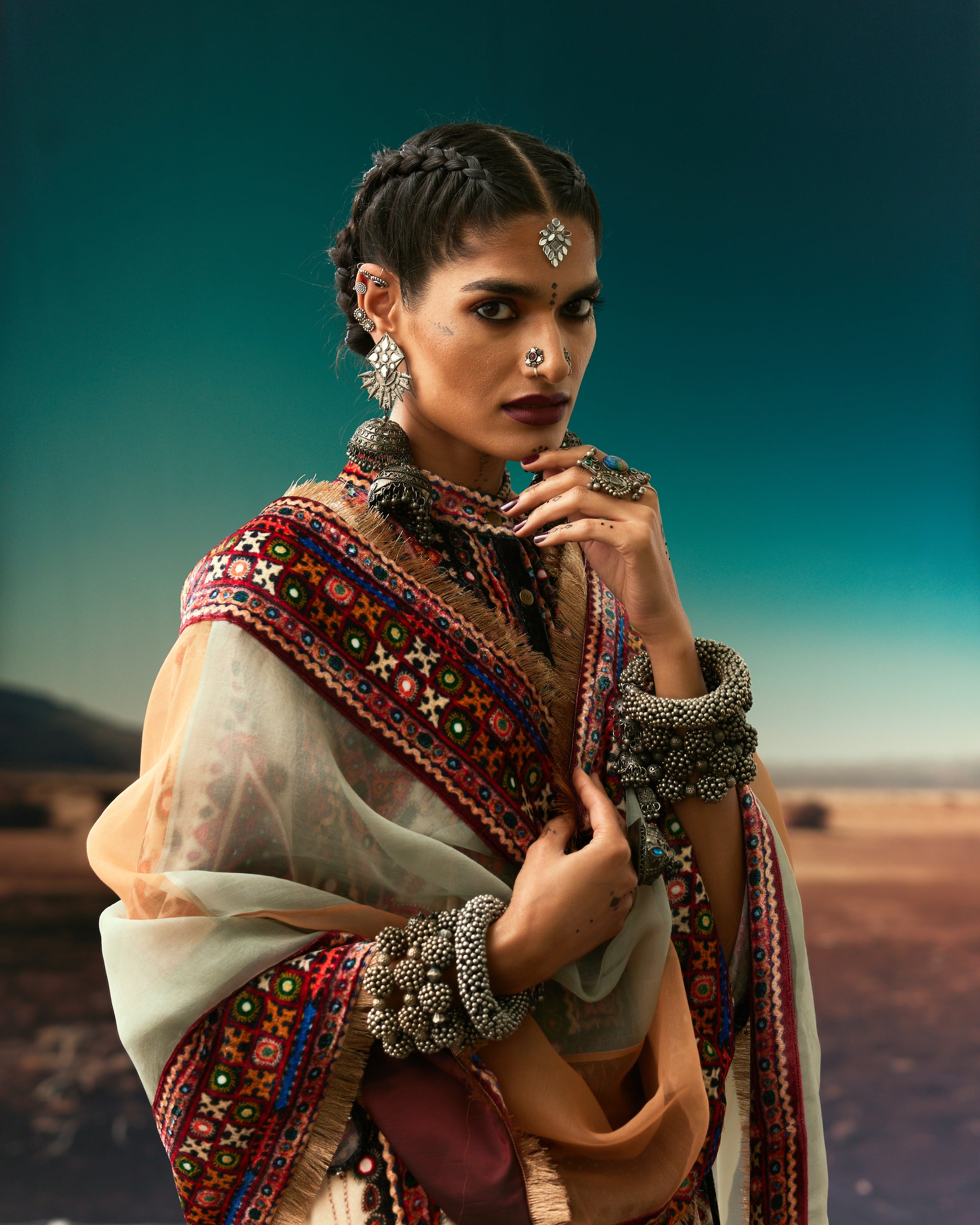 Kutch : Ghazala - Eggshell