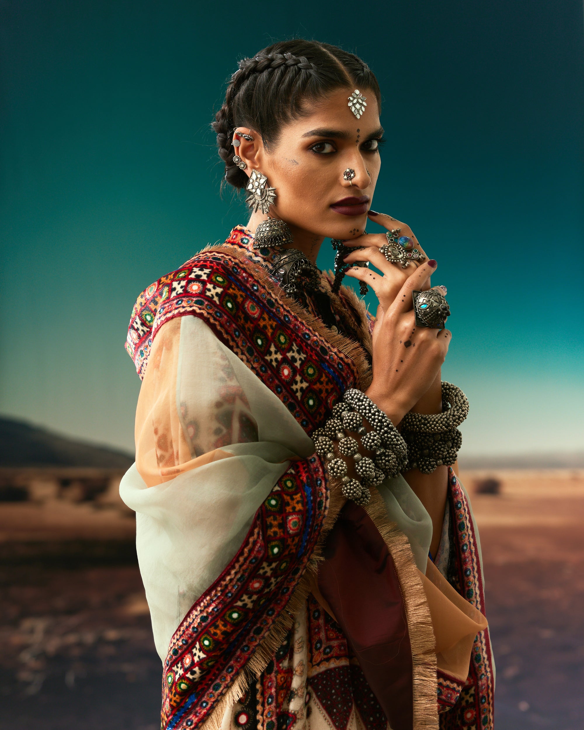 Kutch : Ghazala - Eggshell