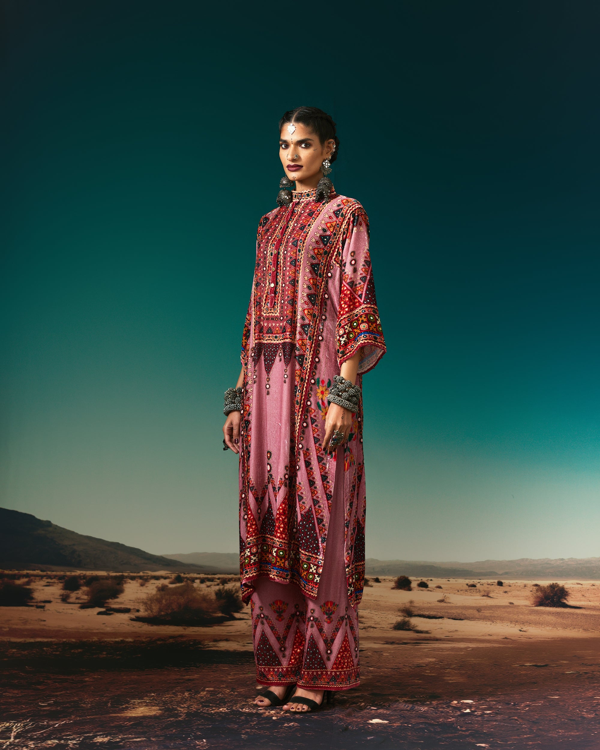 Kutch : Ghazala - Vieux Rose