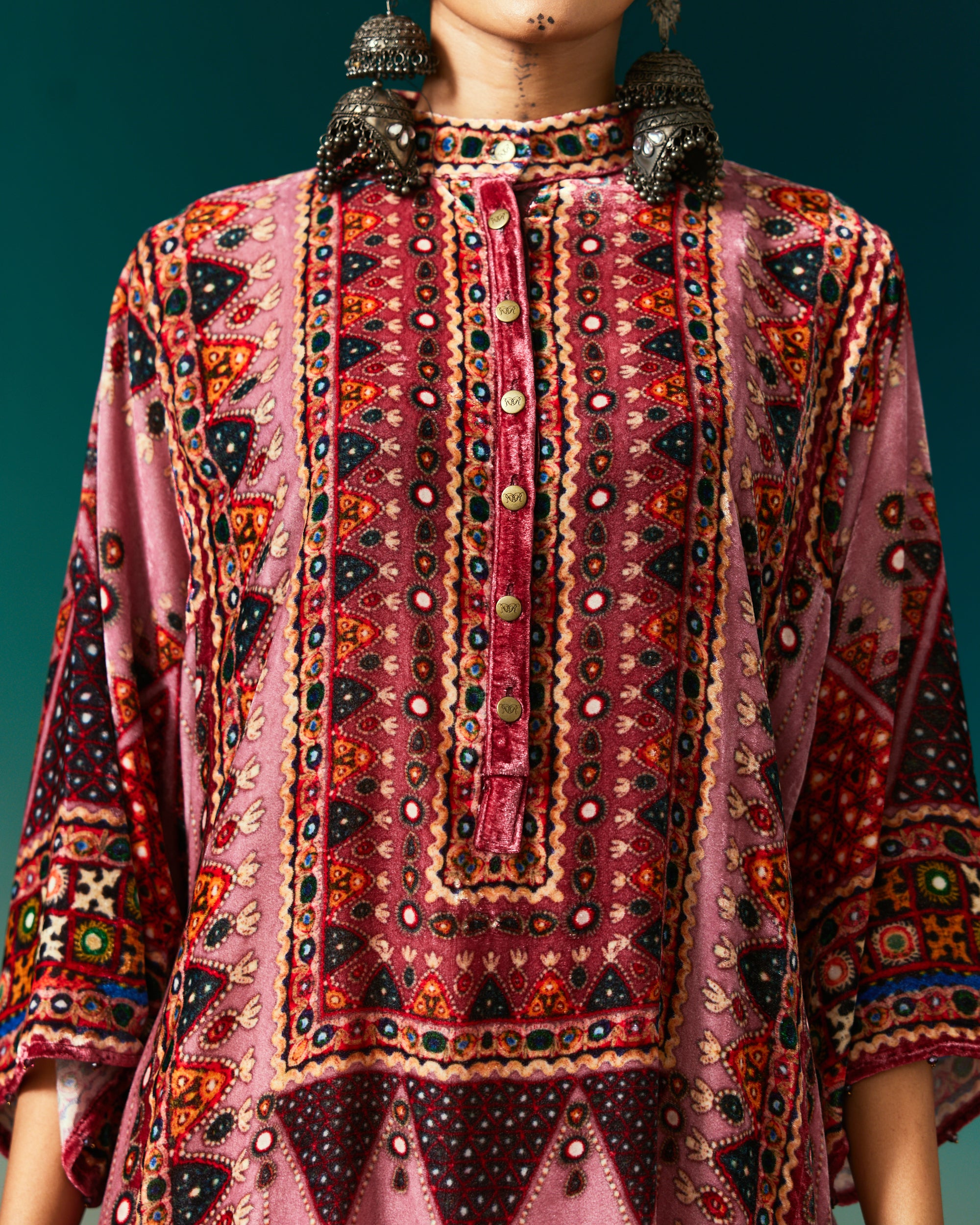 Kutch : Ghazala - Vieux Rose