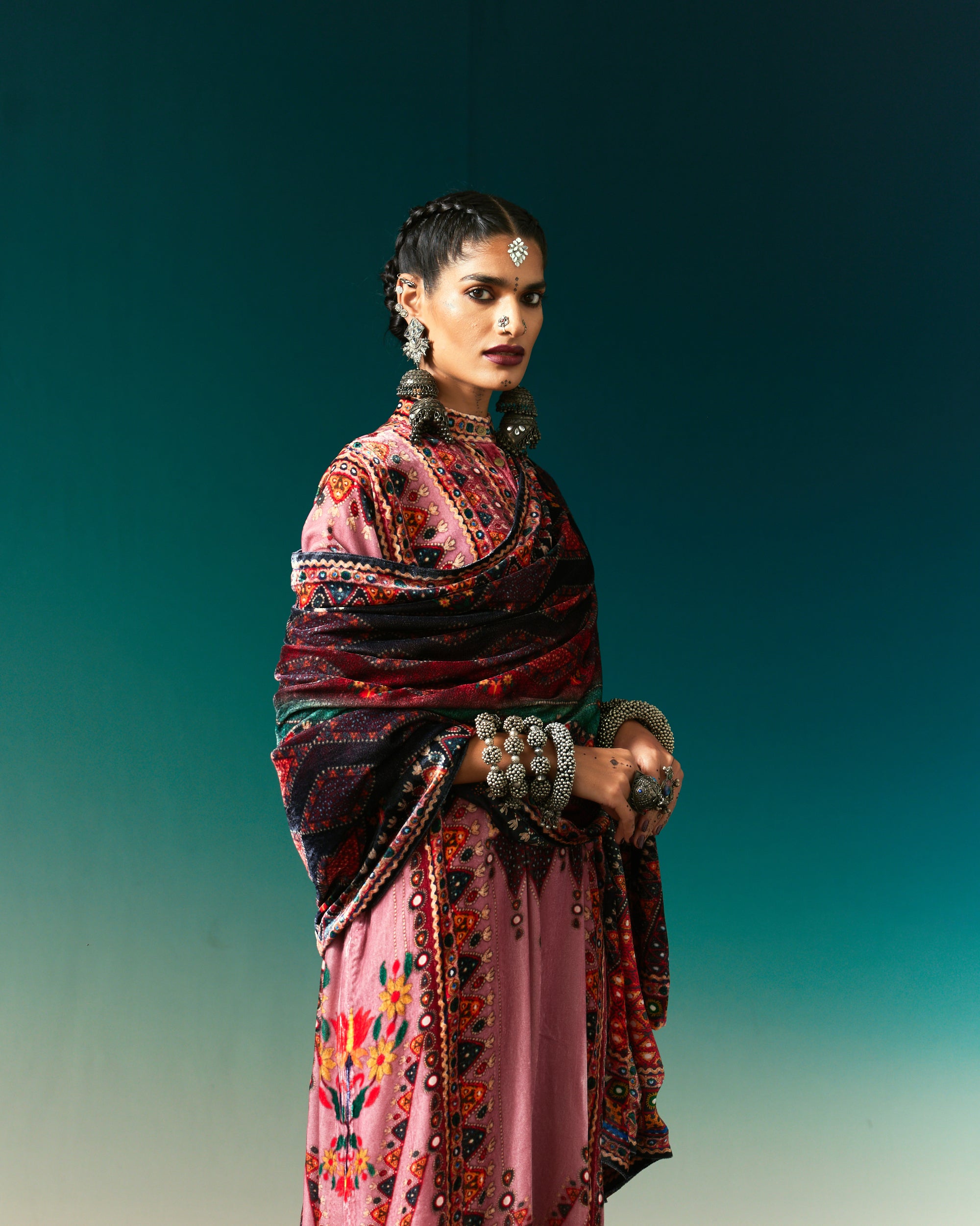 Kutch : Ghazala - Vieux Rose