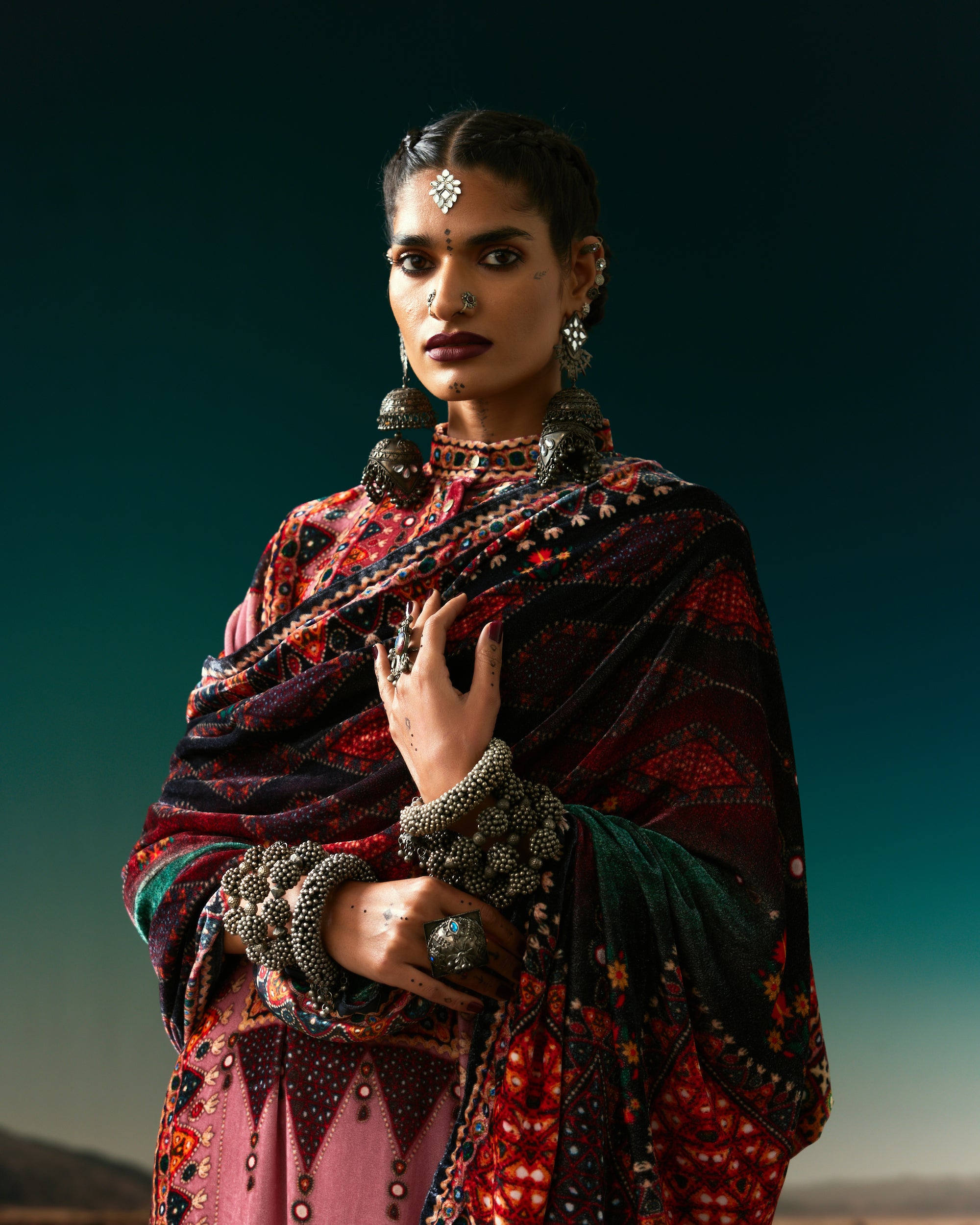 Kutch : Ghazala - Vieux Rose