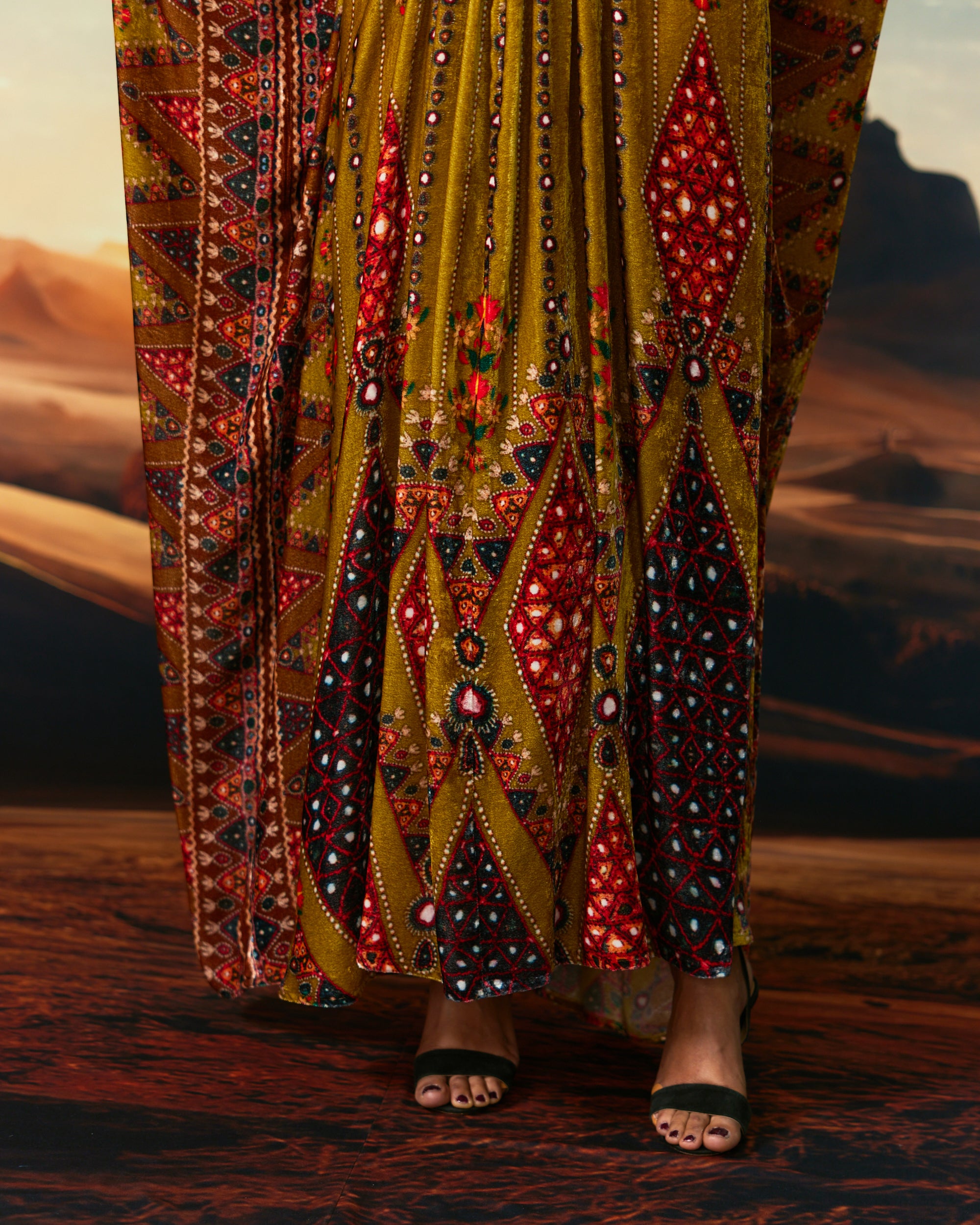 Kutch : Imama - Anise Green
