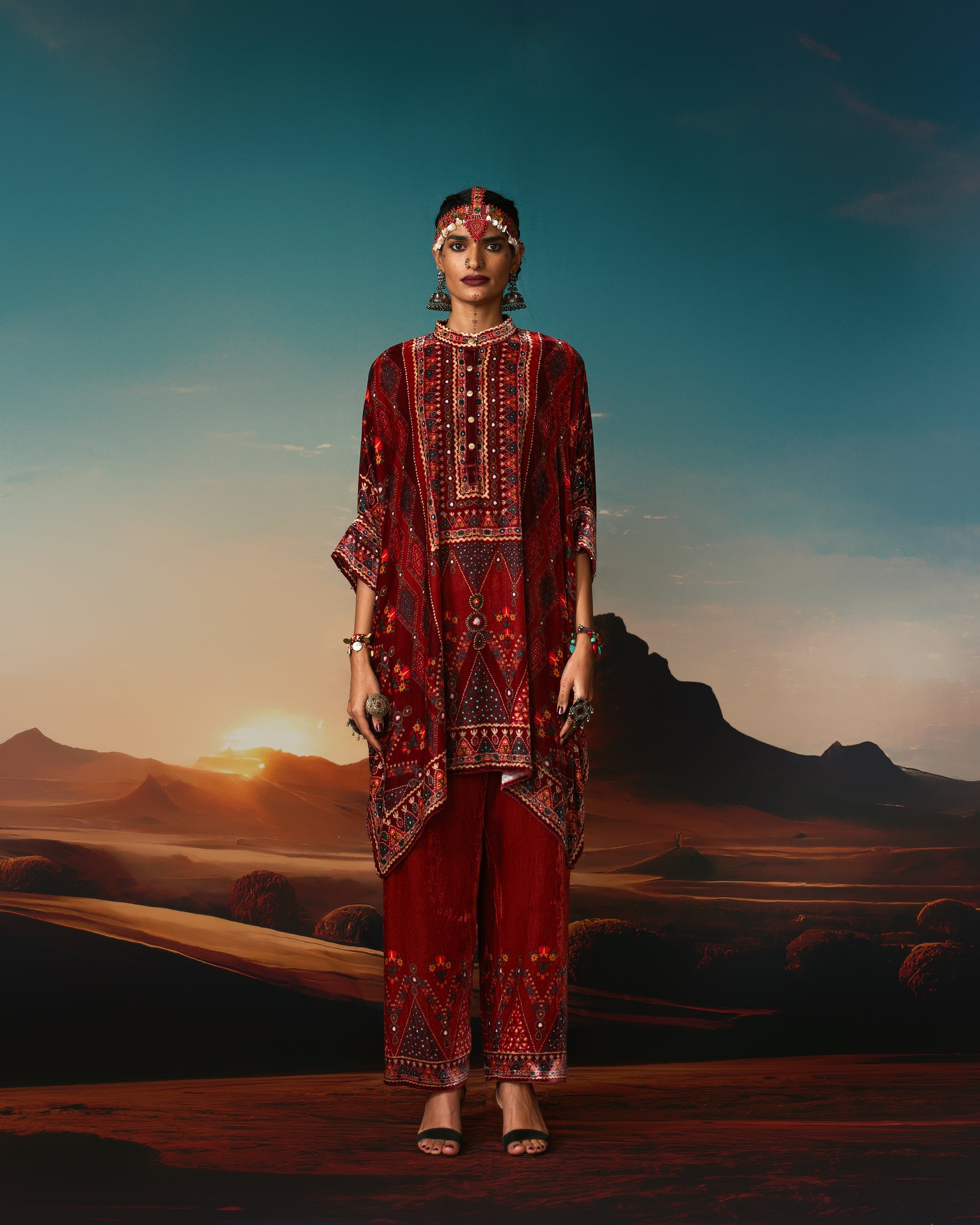 Kutch : Chanel 36" - Rust