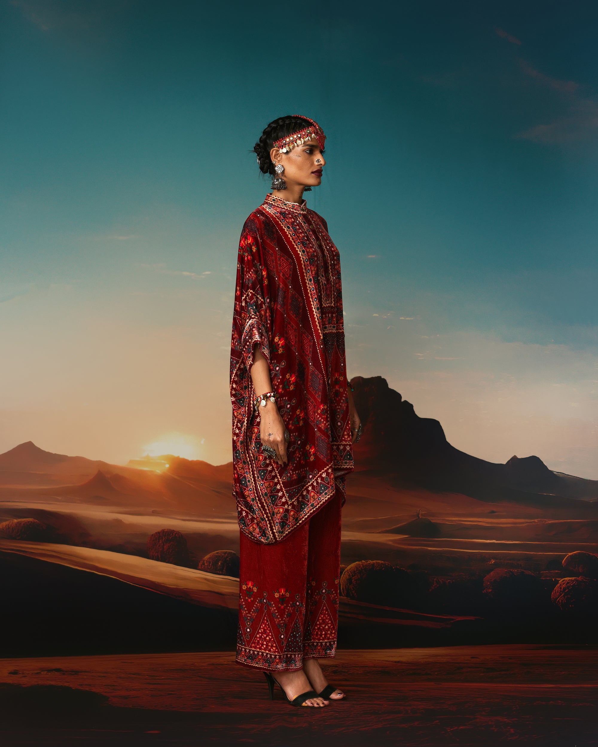 Kutch : Chanel 36" - Rust