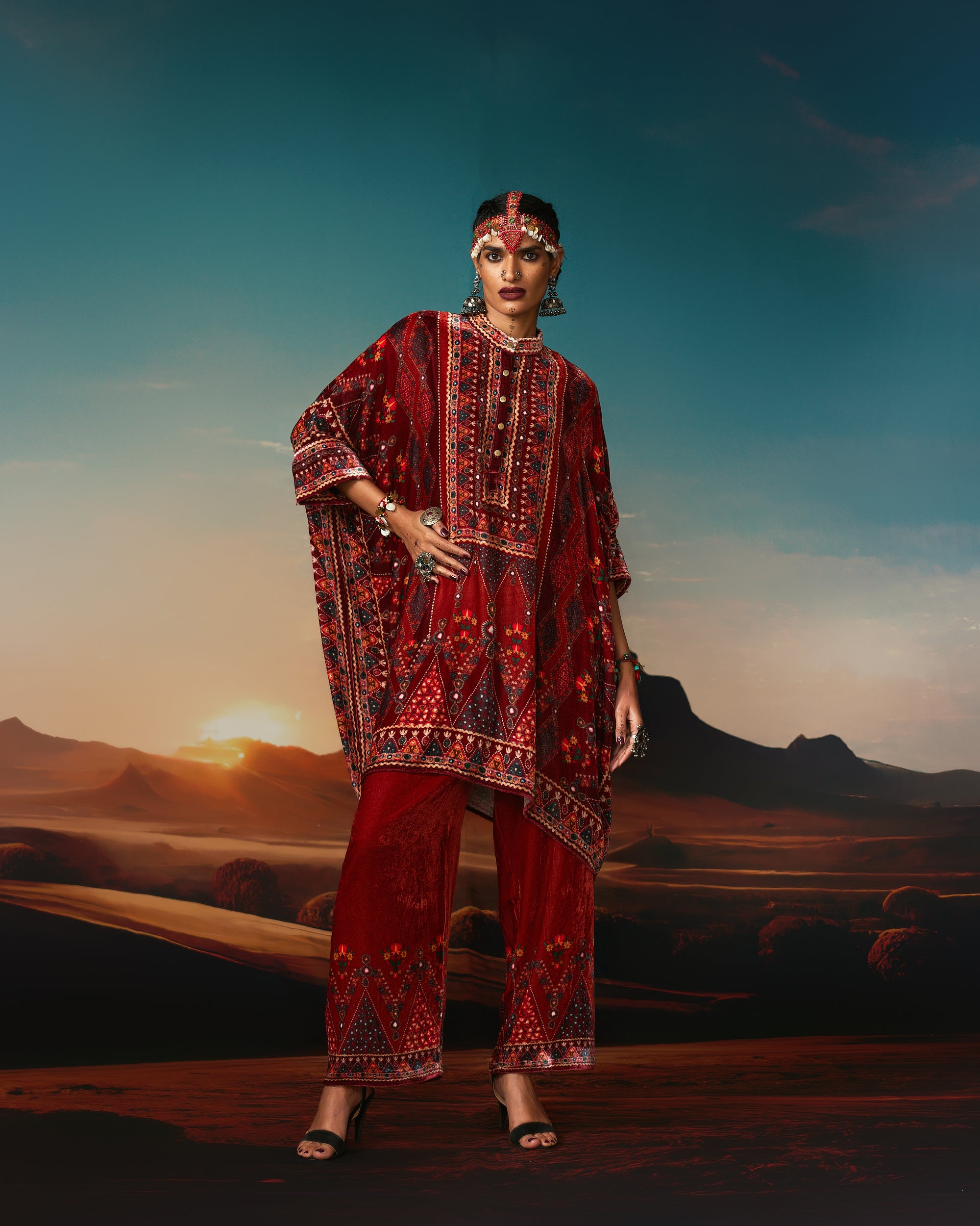 Kutch : Chanel 36" - Rust