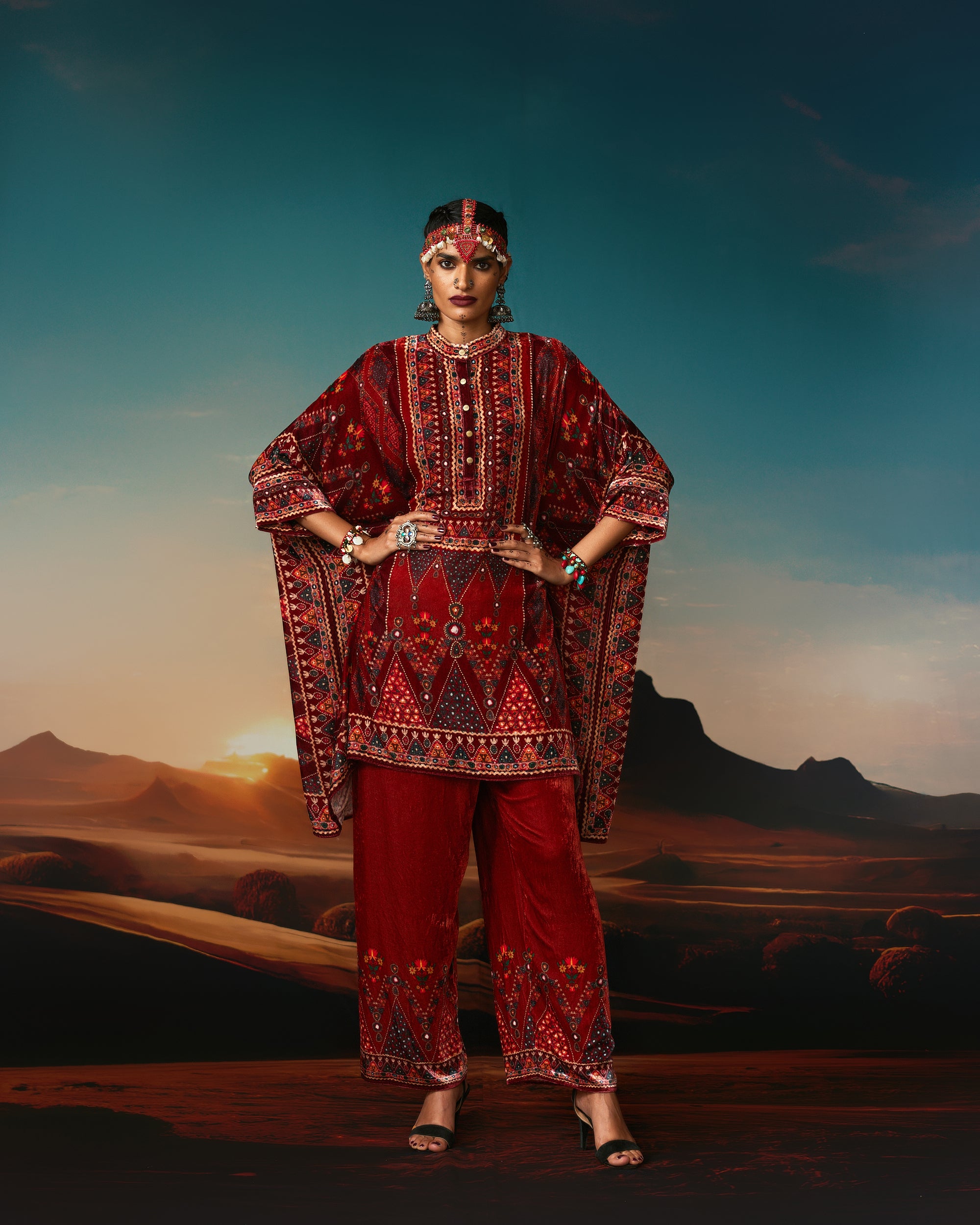 Kutch : Chanel 36" - Rust