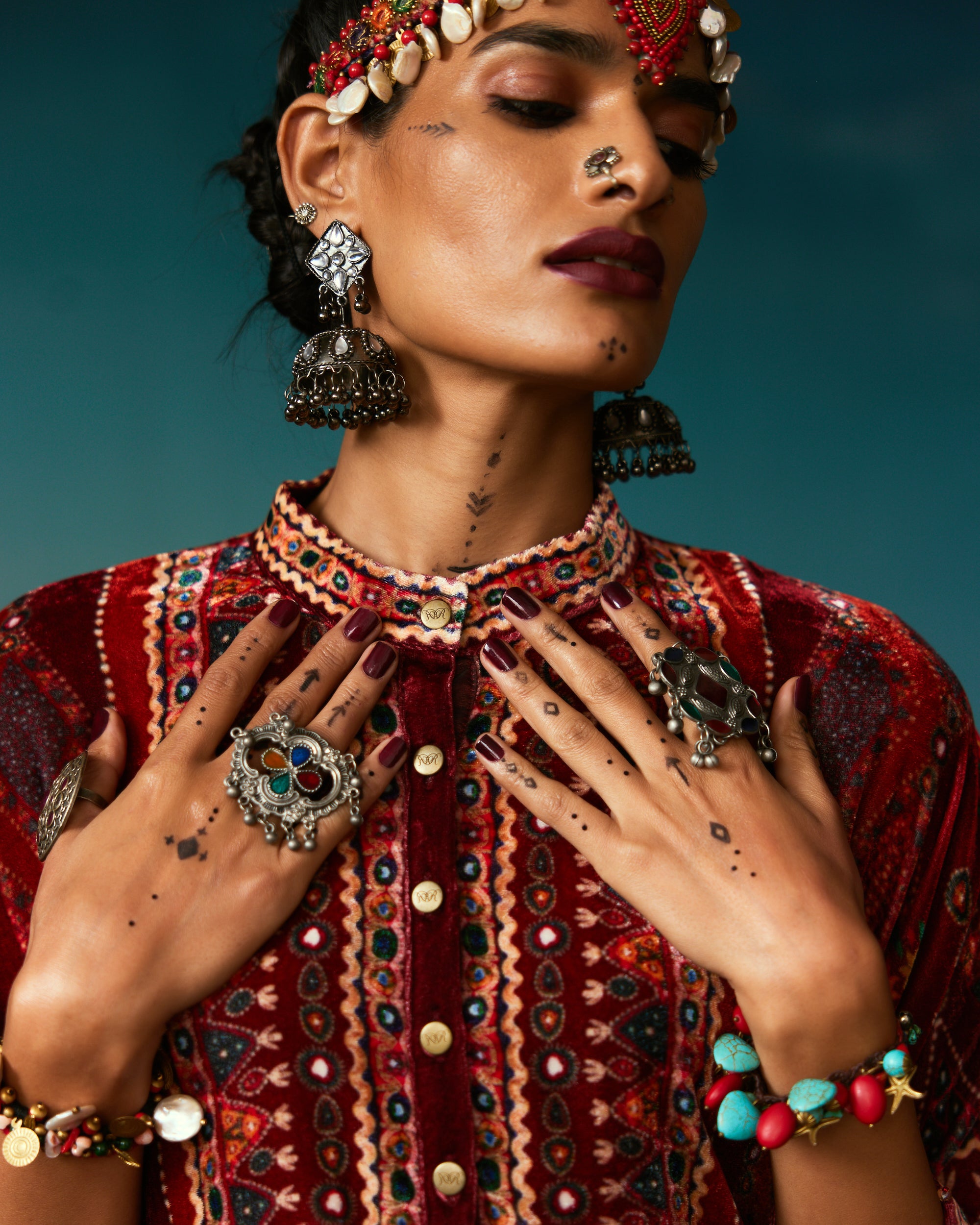 Kutch : Chanel 36" - Rust