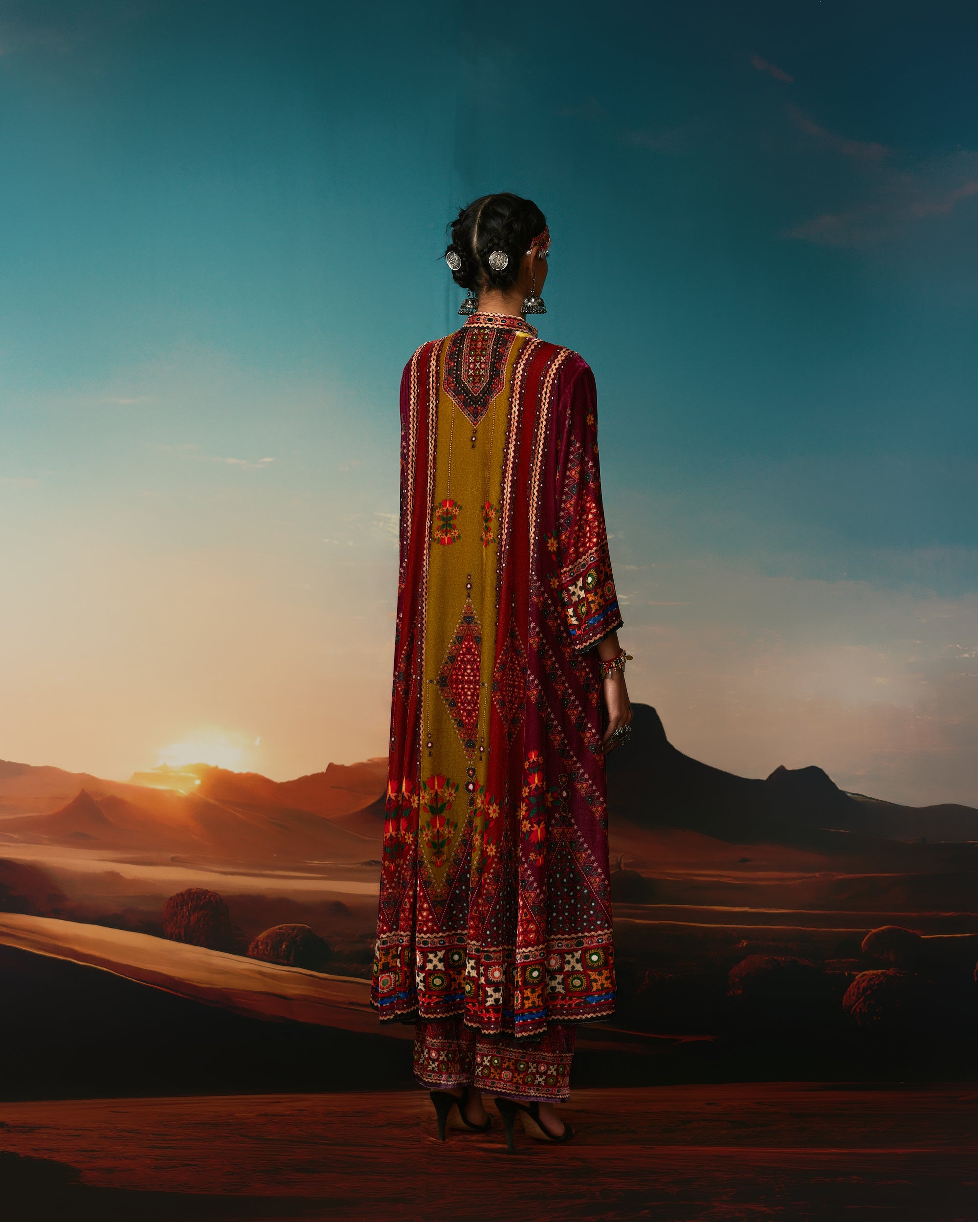 Kutch : Ada - Anise/Rust/Raspberry