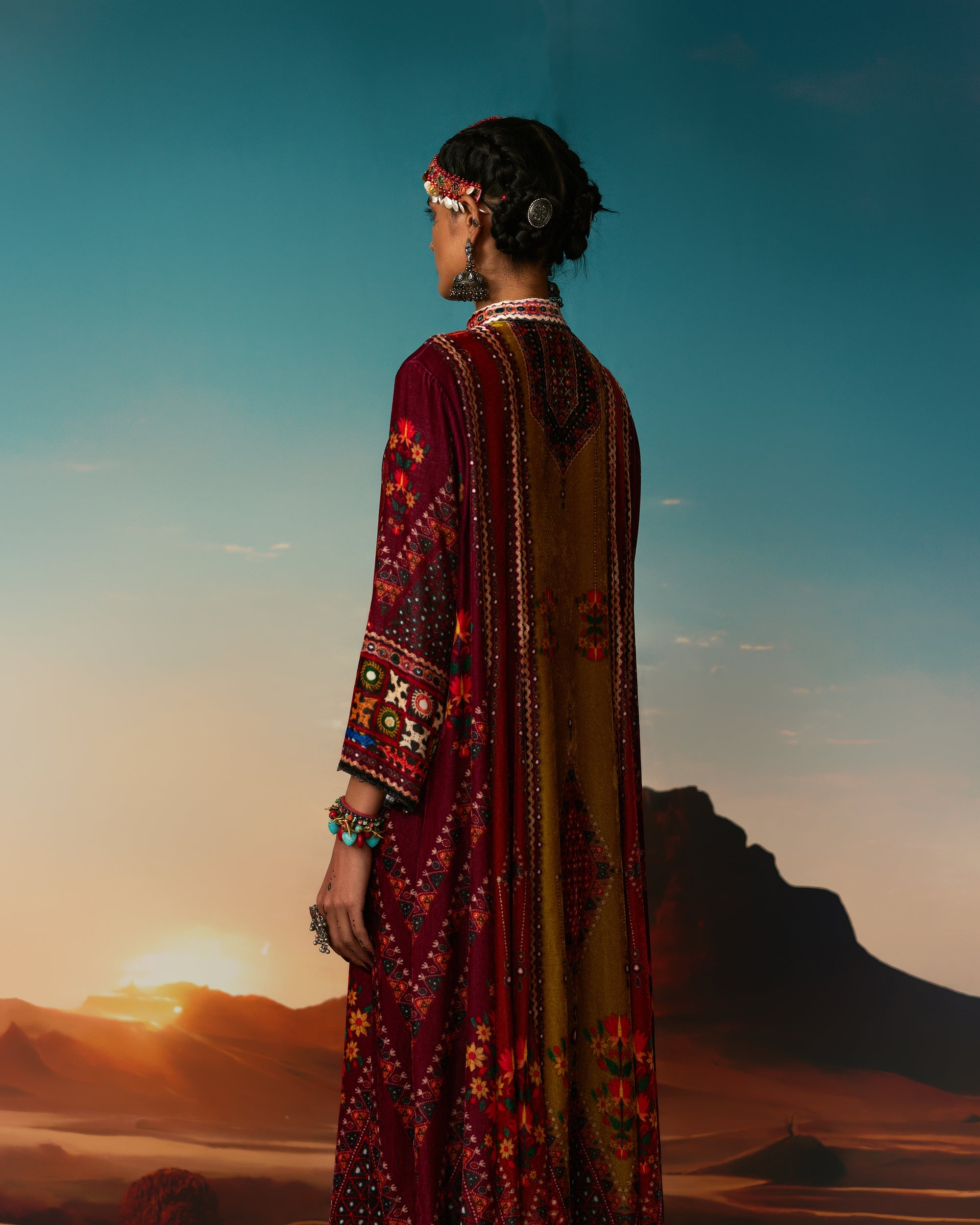 Kutch : Ada - Anise/Rust/Raspberry