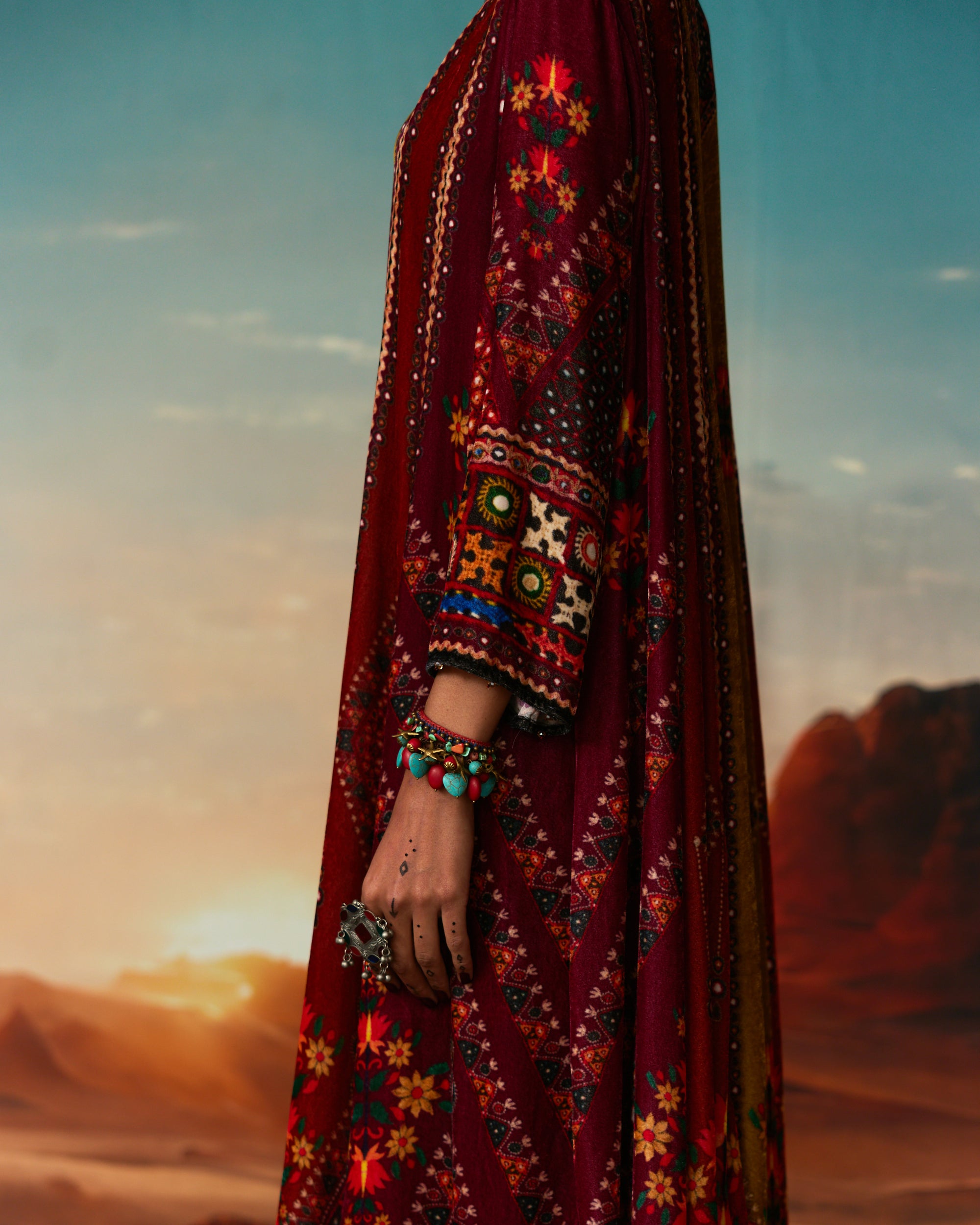 Kutch : Ada - Anise/Rust/Raspberry