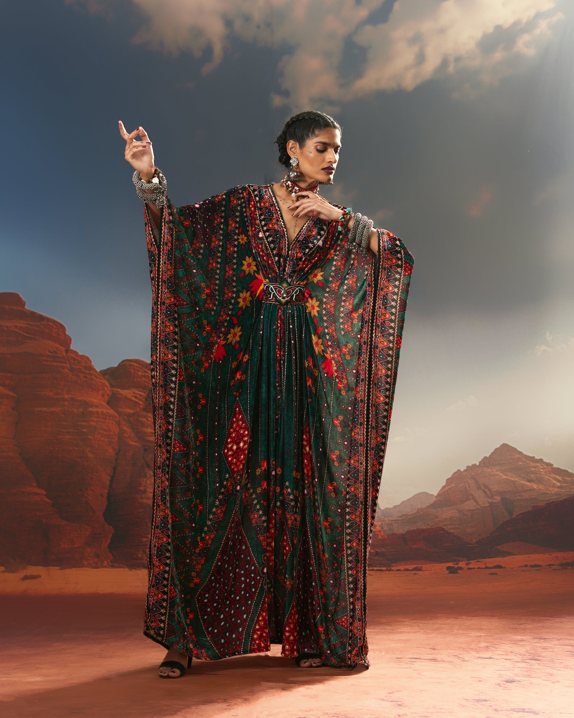 Kutch : Imama - Teal