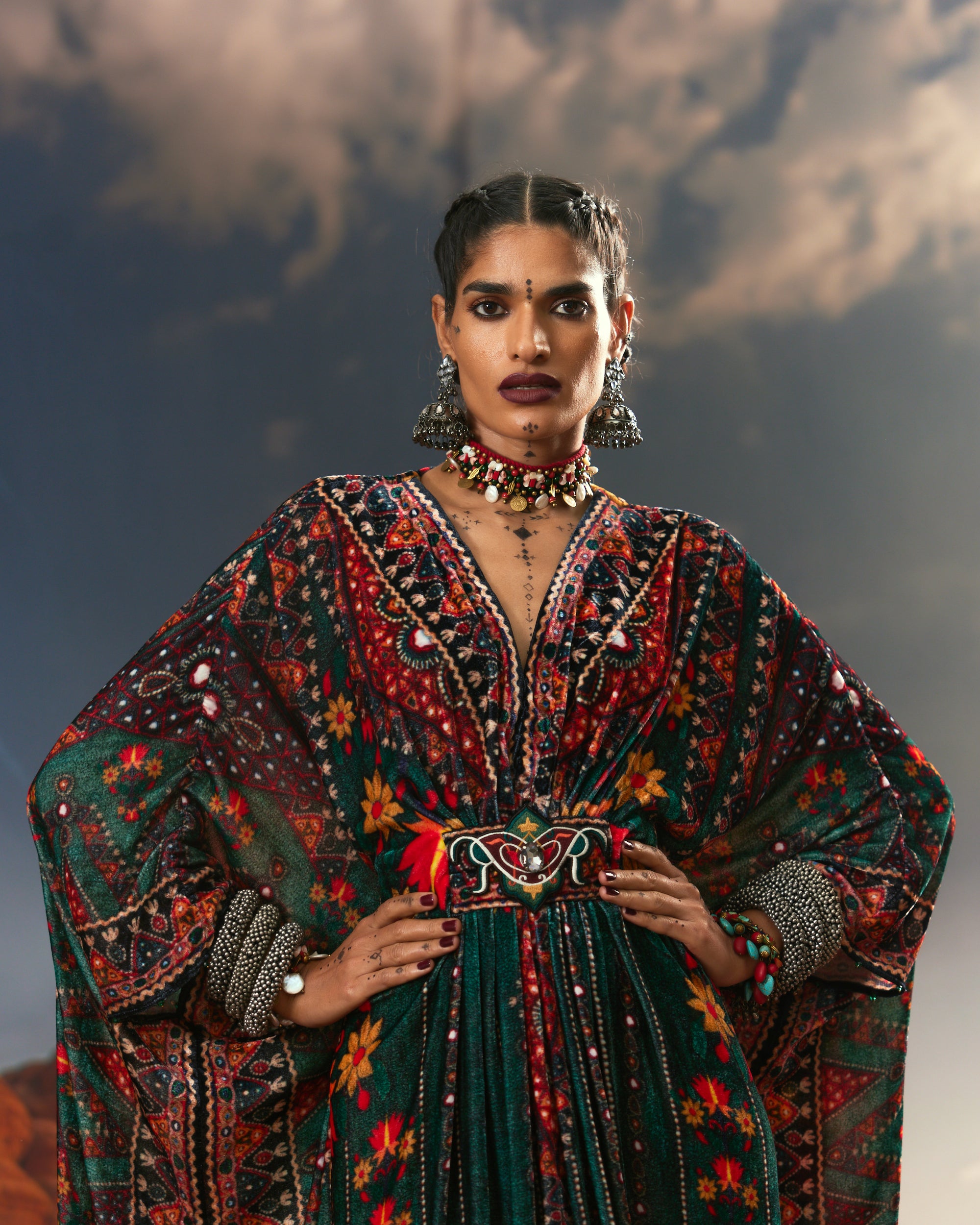 Kutch : Imama - Teal