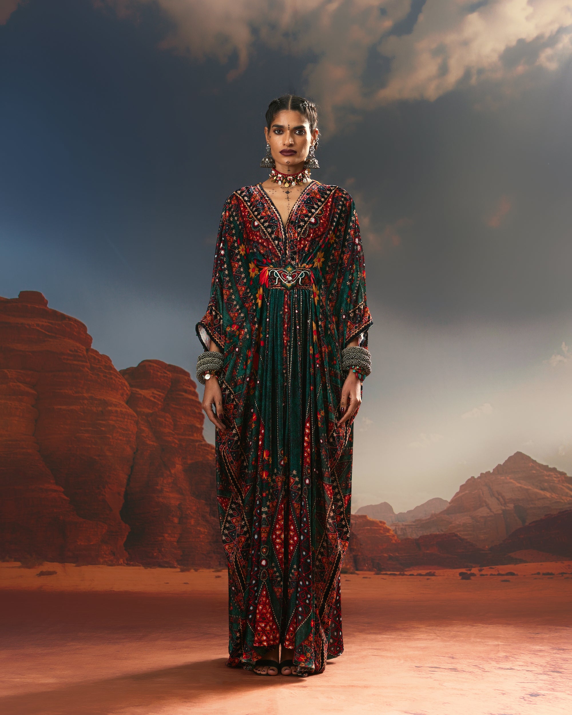Kutch : Imama - Teal