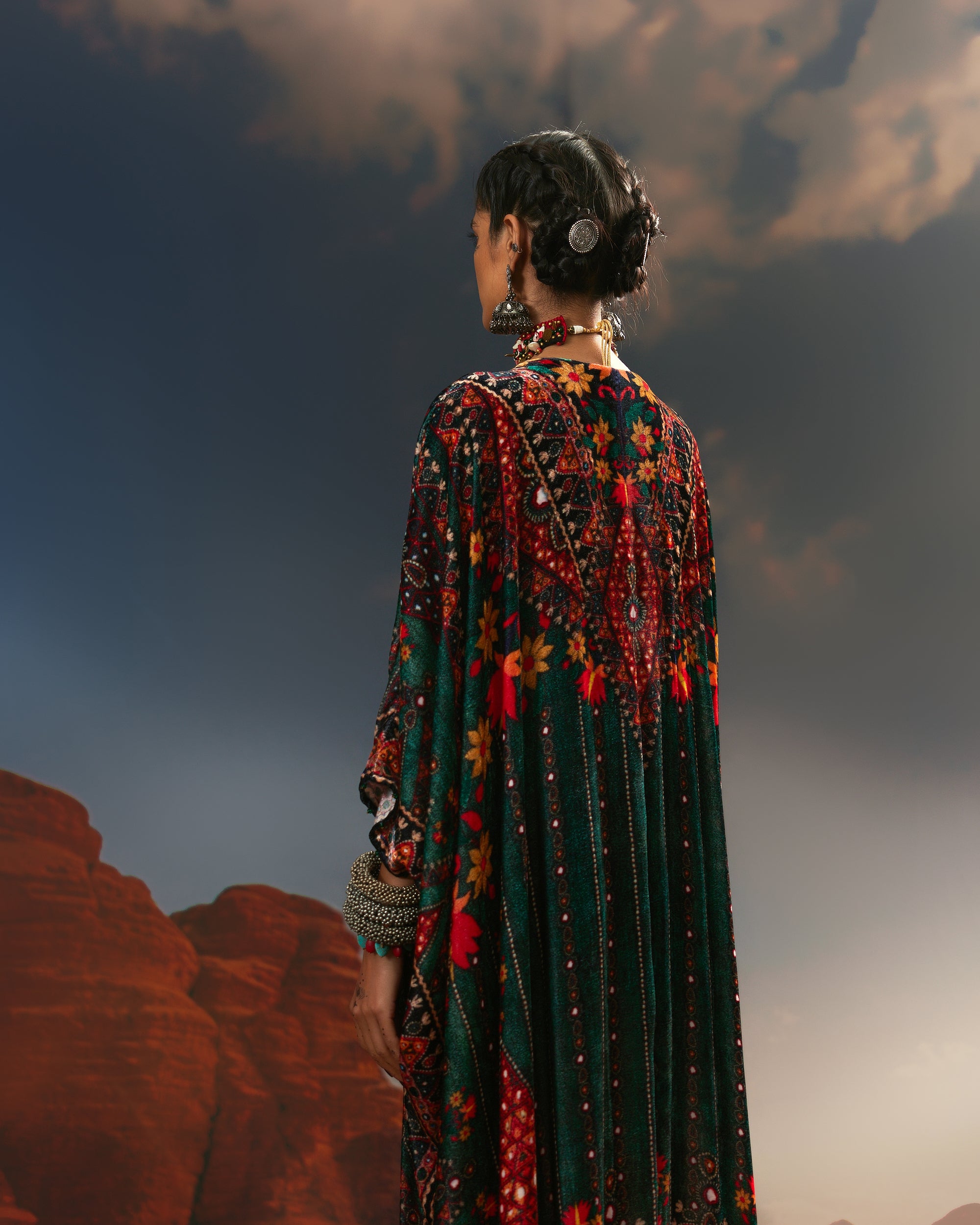 Kutch : Imama - Teal