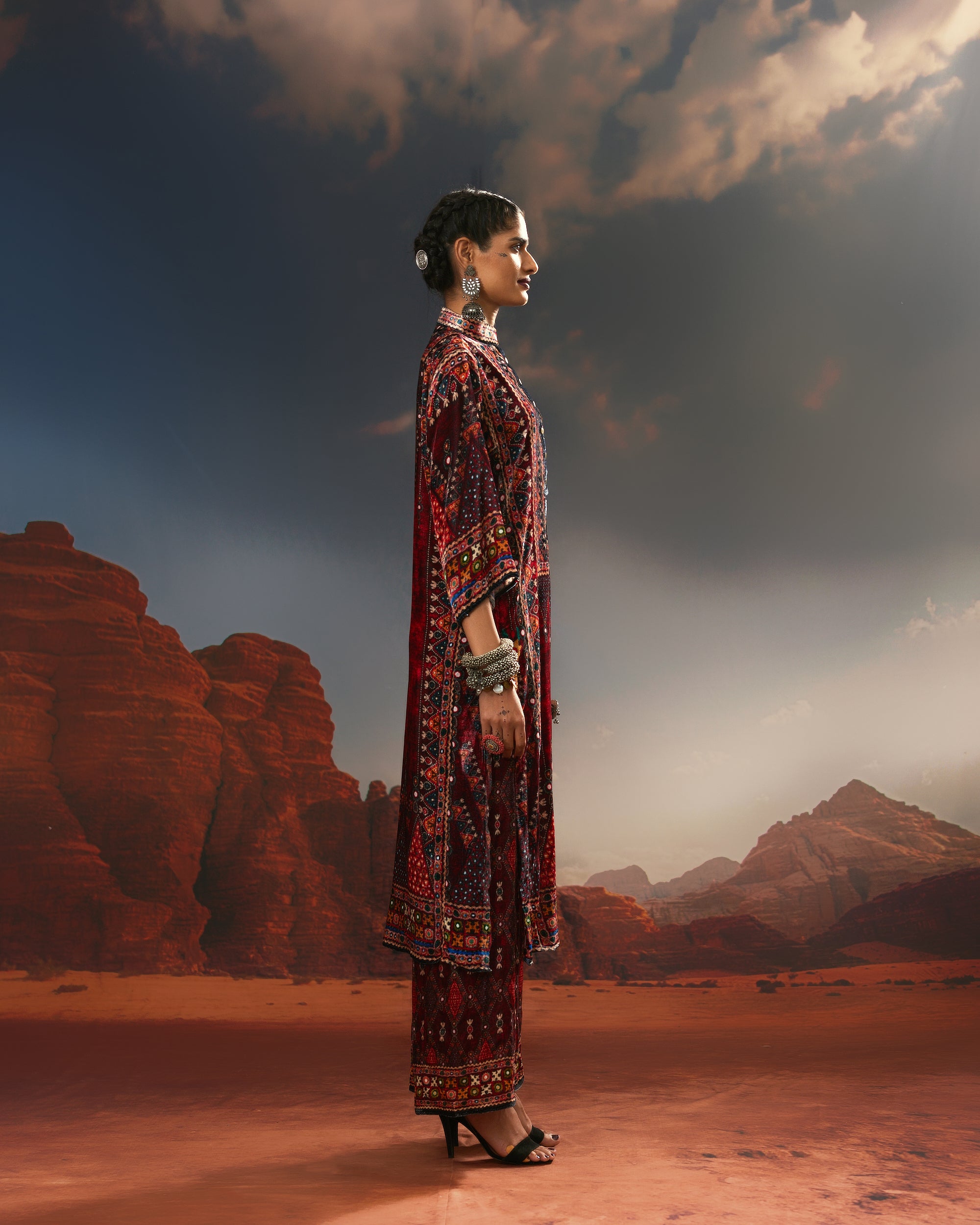 Kutch : Ghazala - Red
