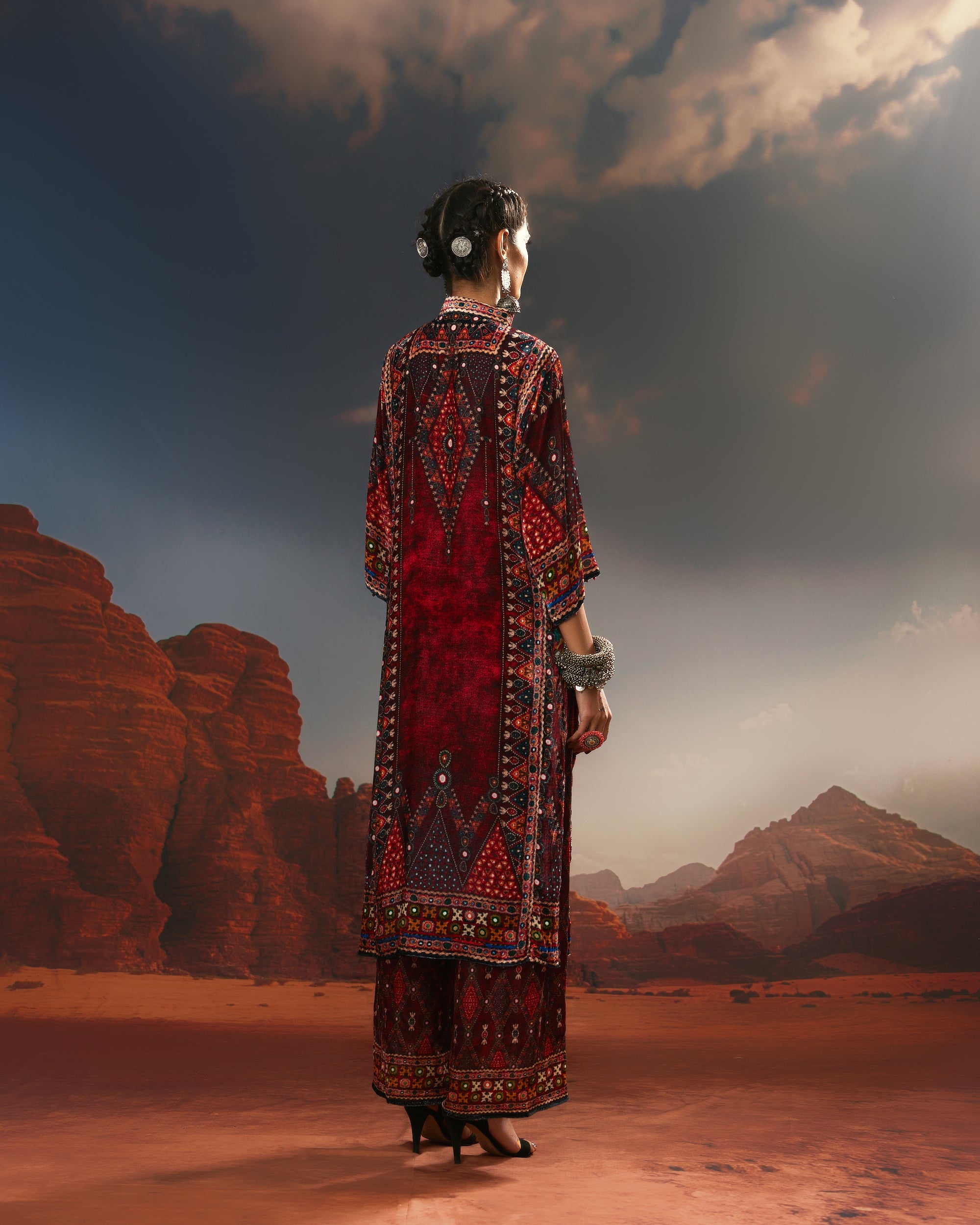Kutch : Ghazala - Red