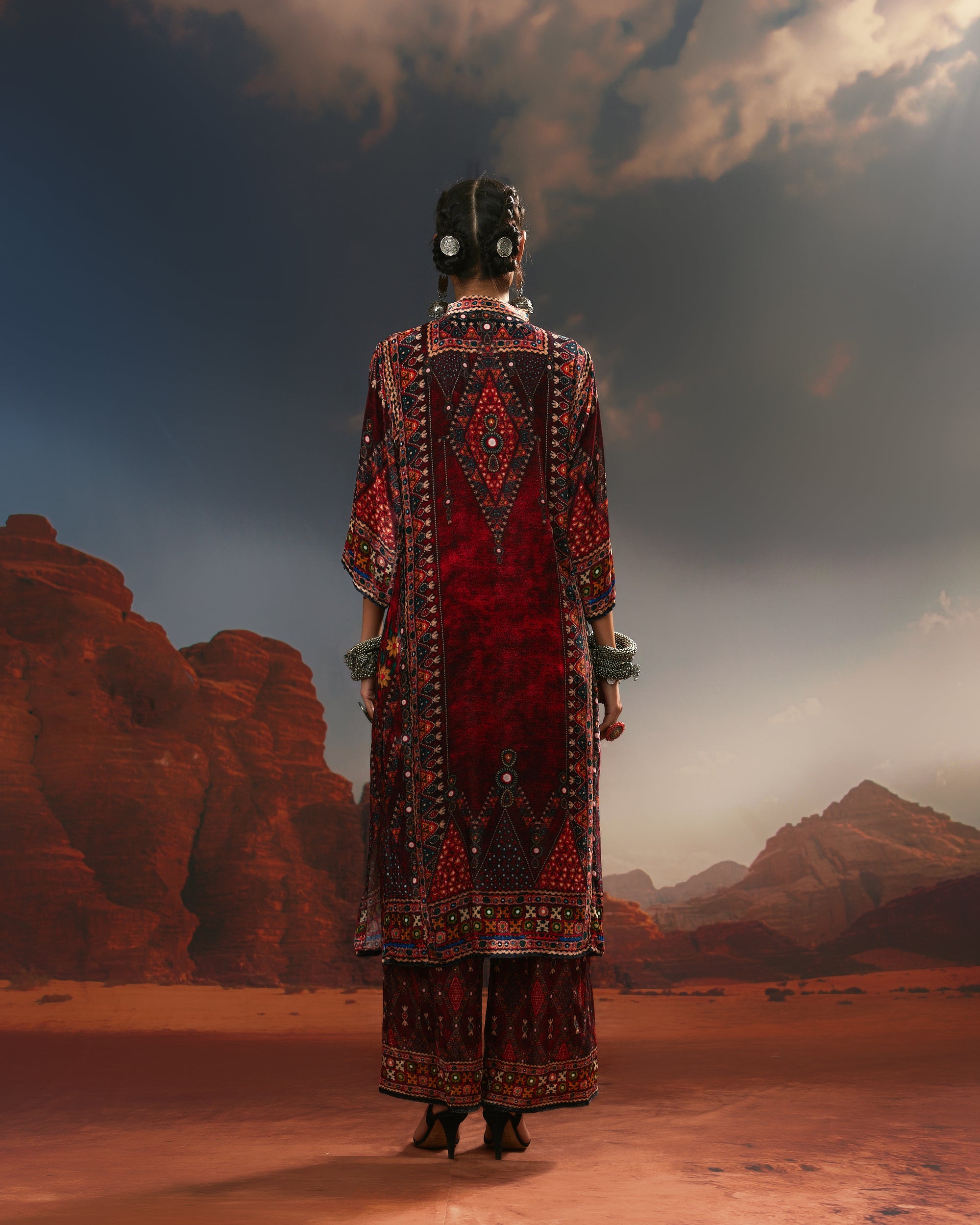 Kutch : Ghazala - Red