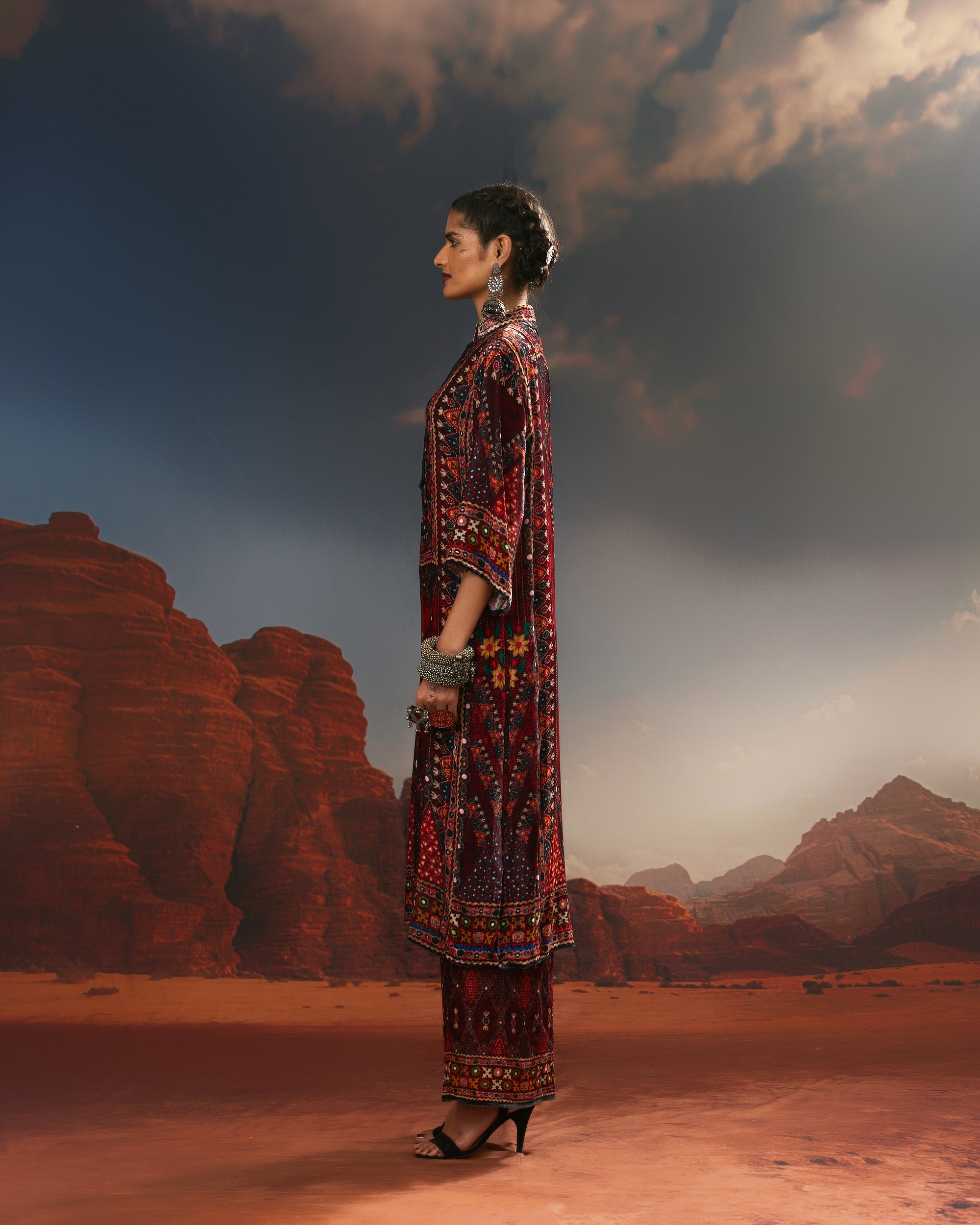 Kutch : Ghazala - Red
