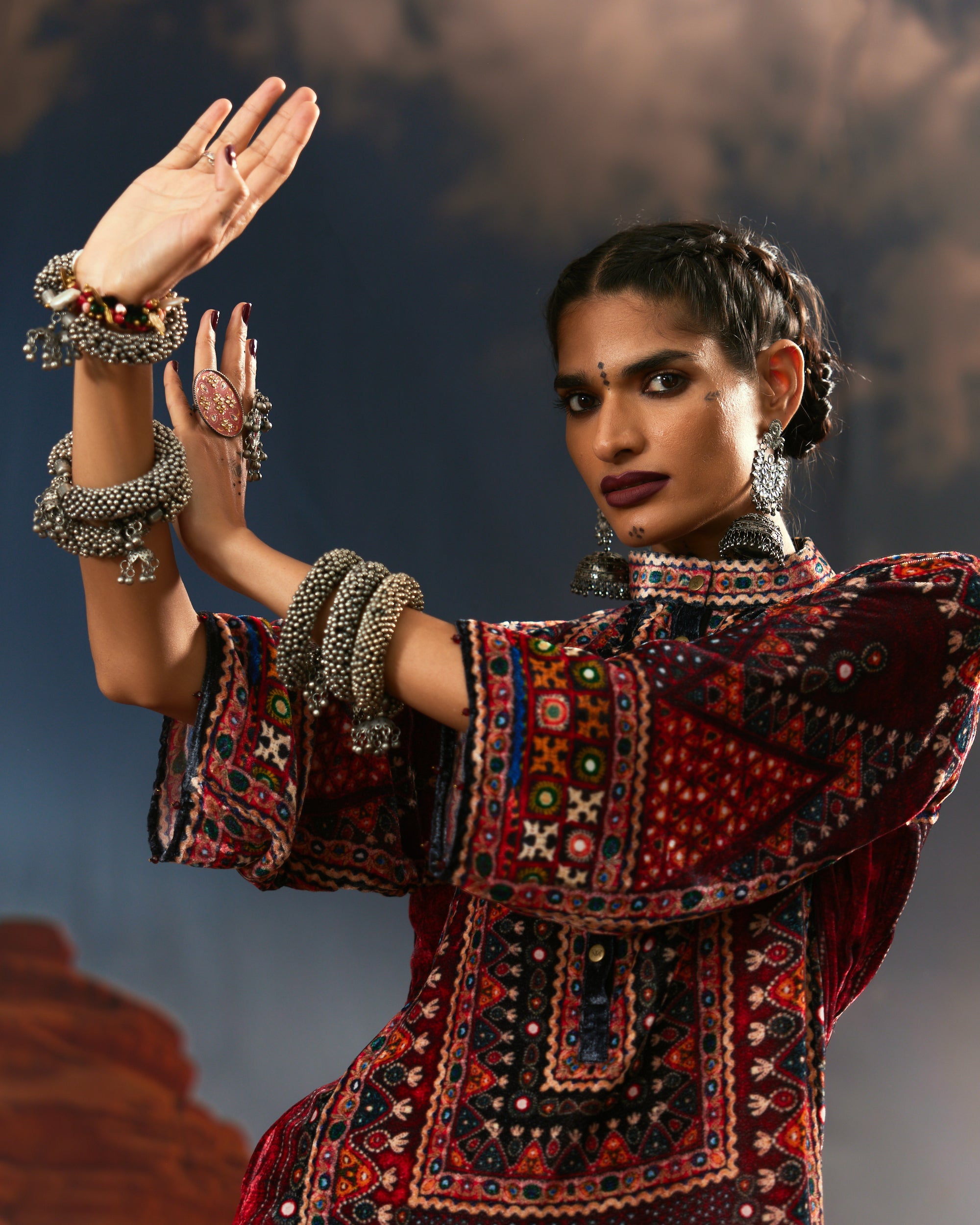 Kutch : Ghazala - Red