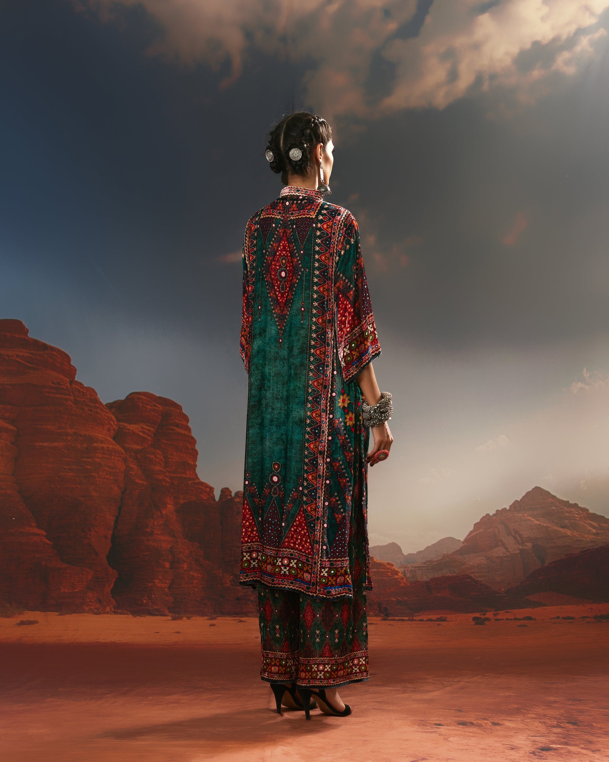 Kutch : Ghazala - Teal