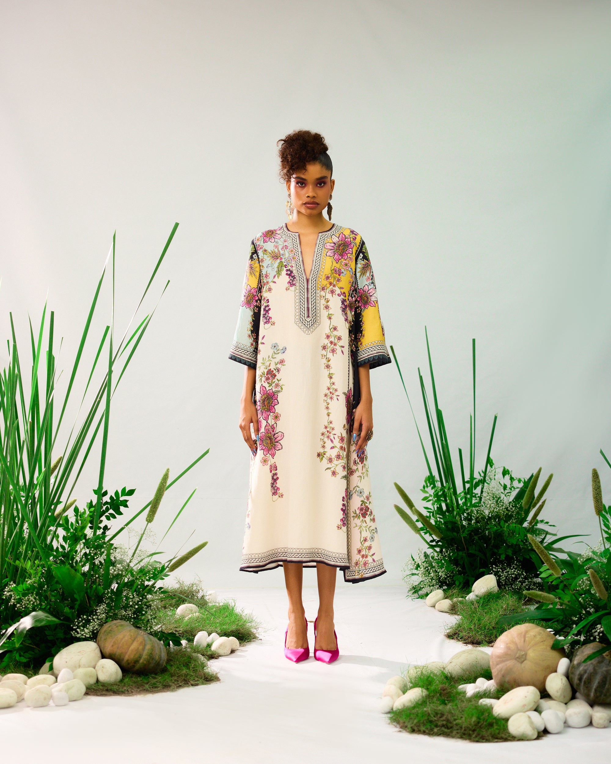 Florence : Rachele - Ivory/Yellow