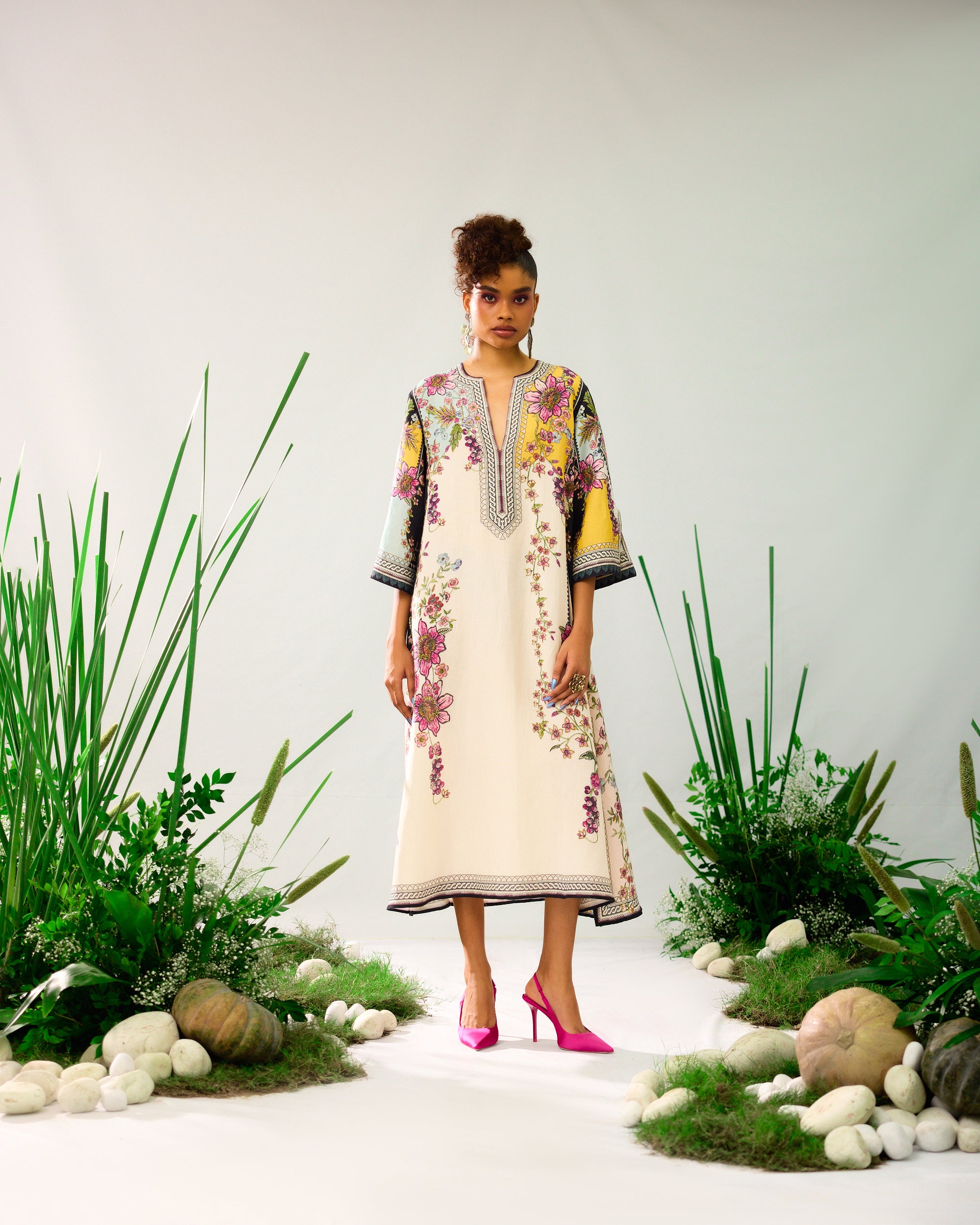 Florence : Rachele - Ivory/Yellow