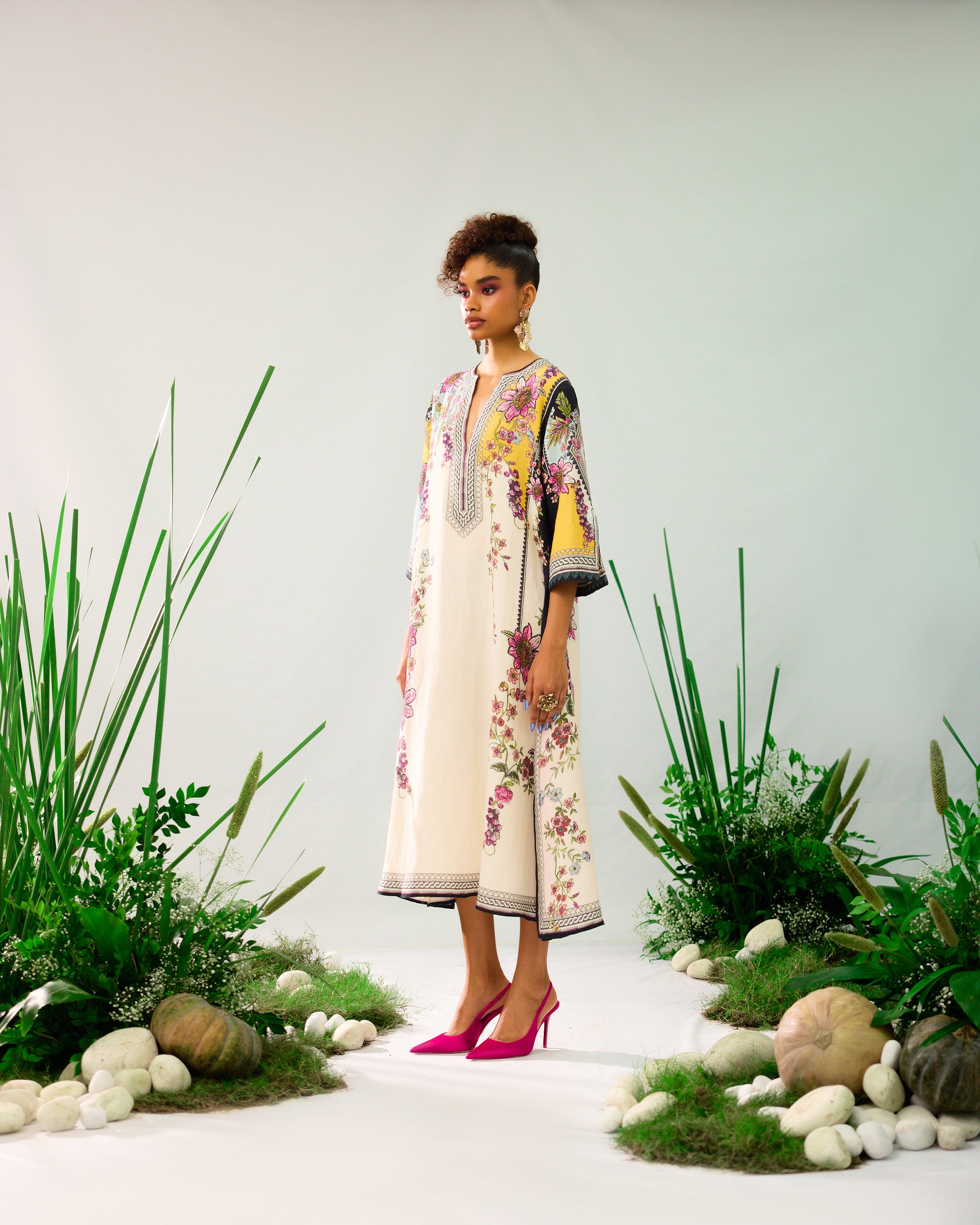 Florence : Rachele - Ivory/Yellow